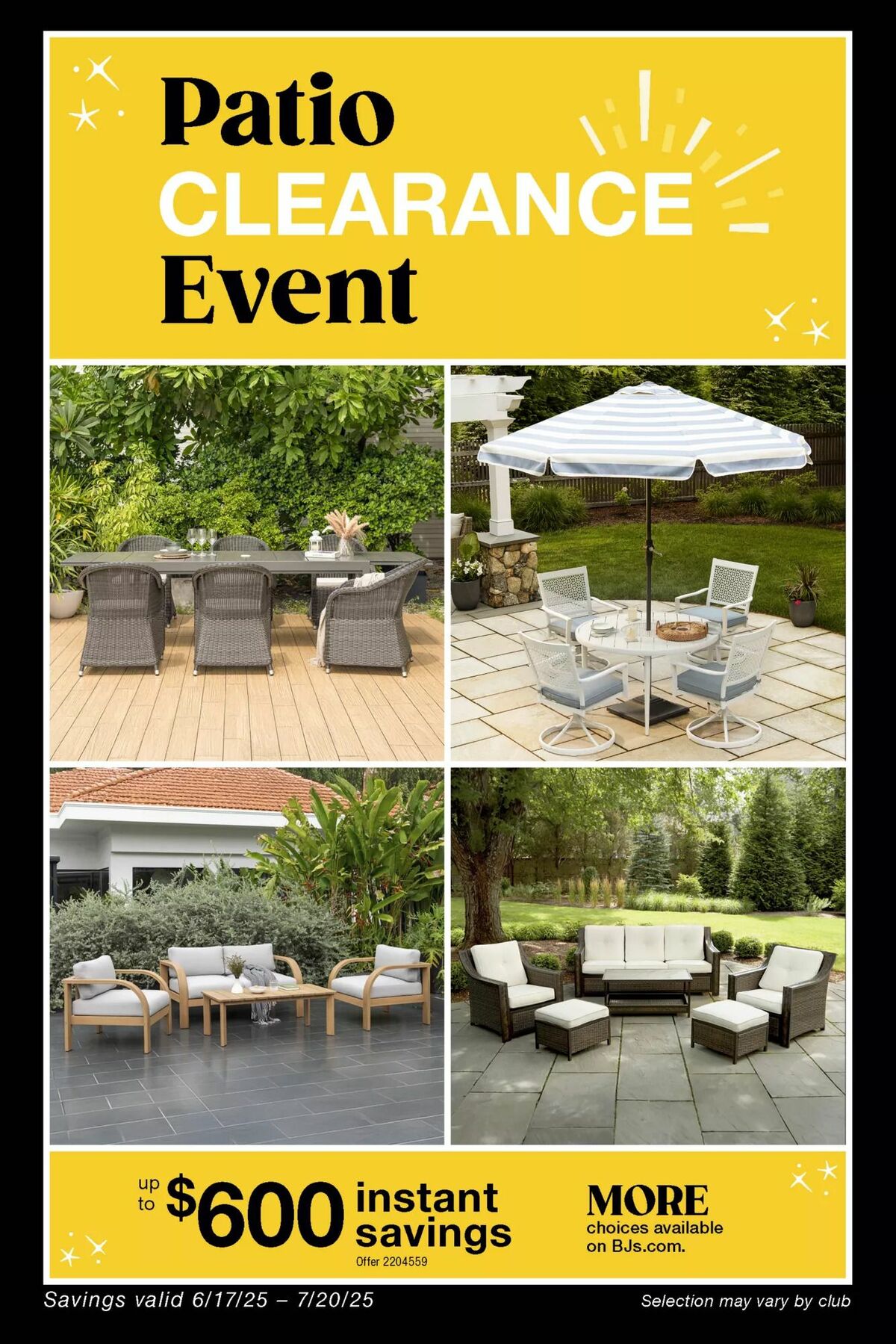 BJ's Wholesale Club Weekly Ad from June 27