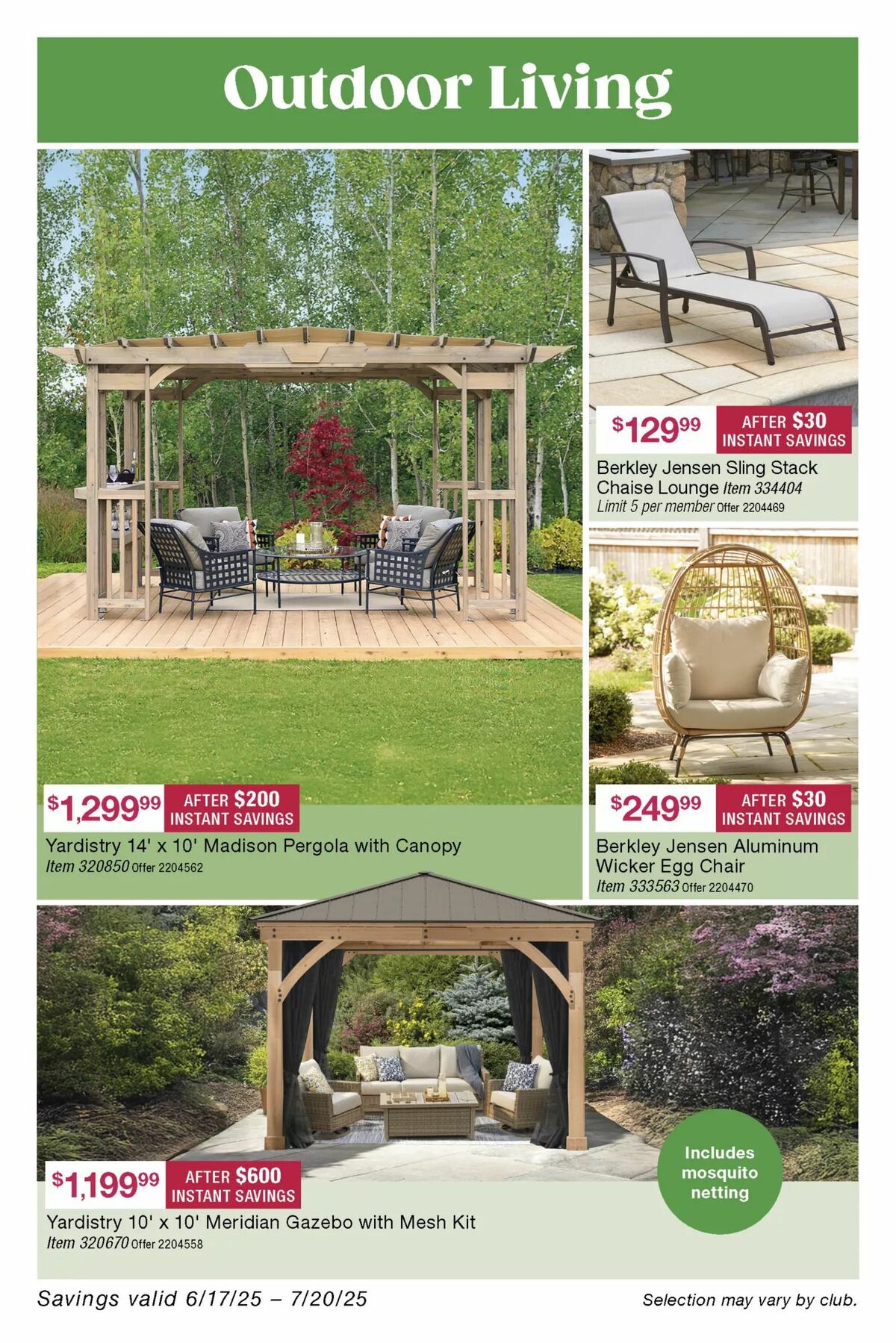 BJ's Wholesale Club Weekly Ad from June 27