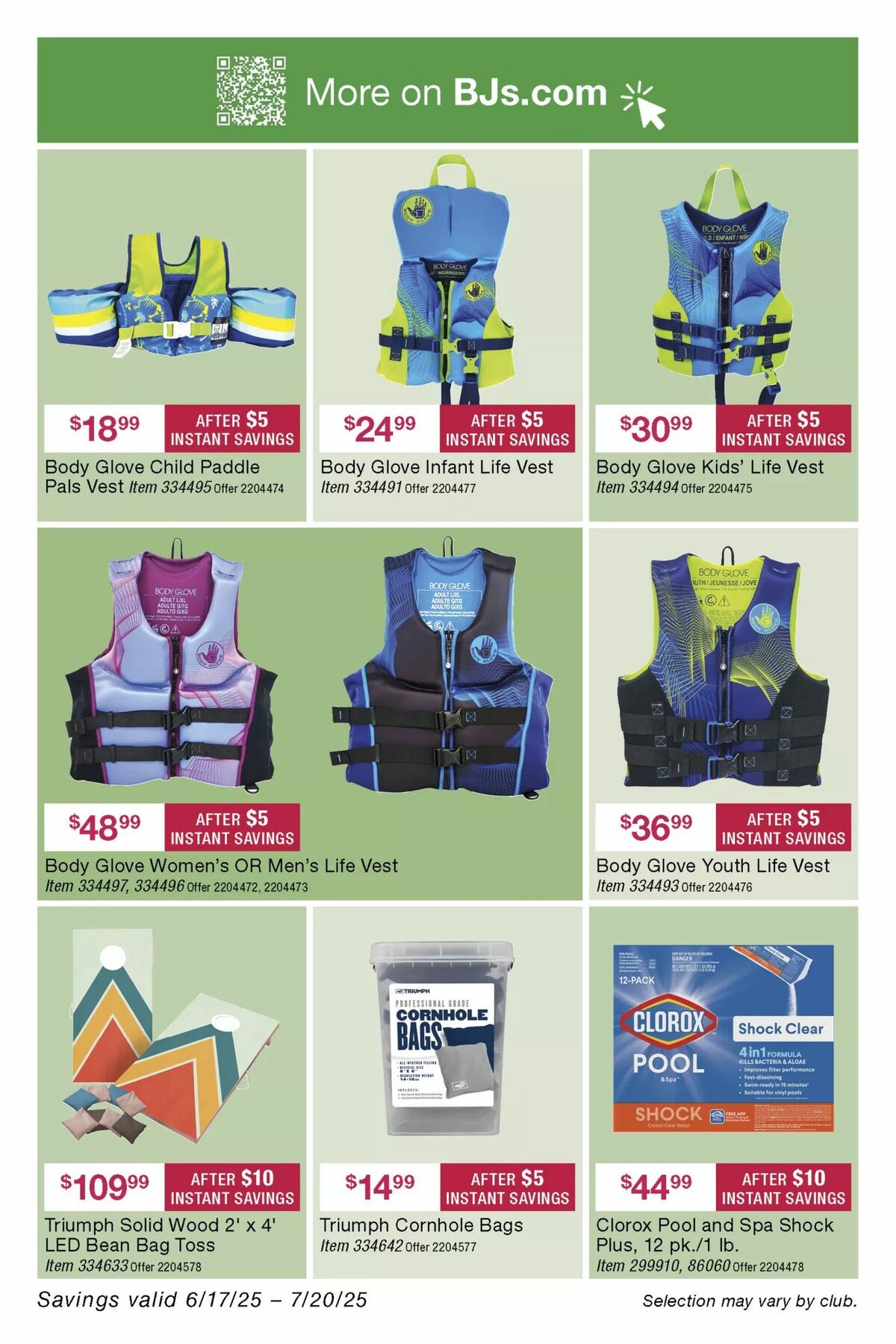BJ's Wholesale Club Weekly Ad from June 27