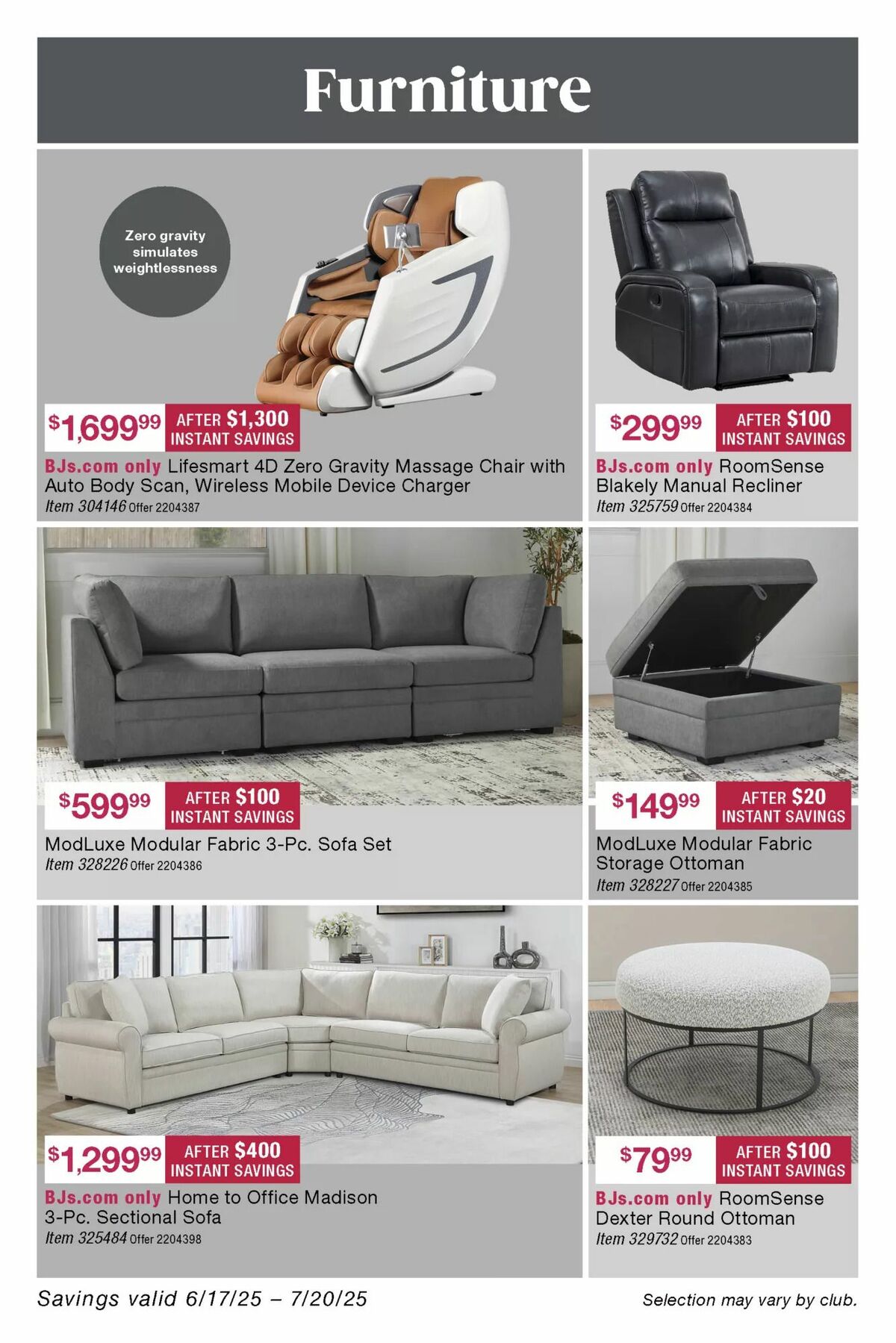 BJ's Wholesale Club Weekly Ad from June 27