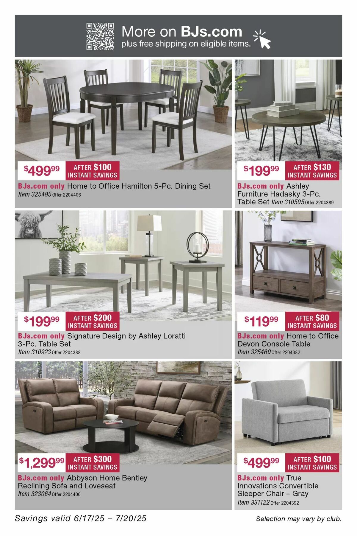 BJ's Wholesale Club Weekly Ad from June 27