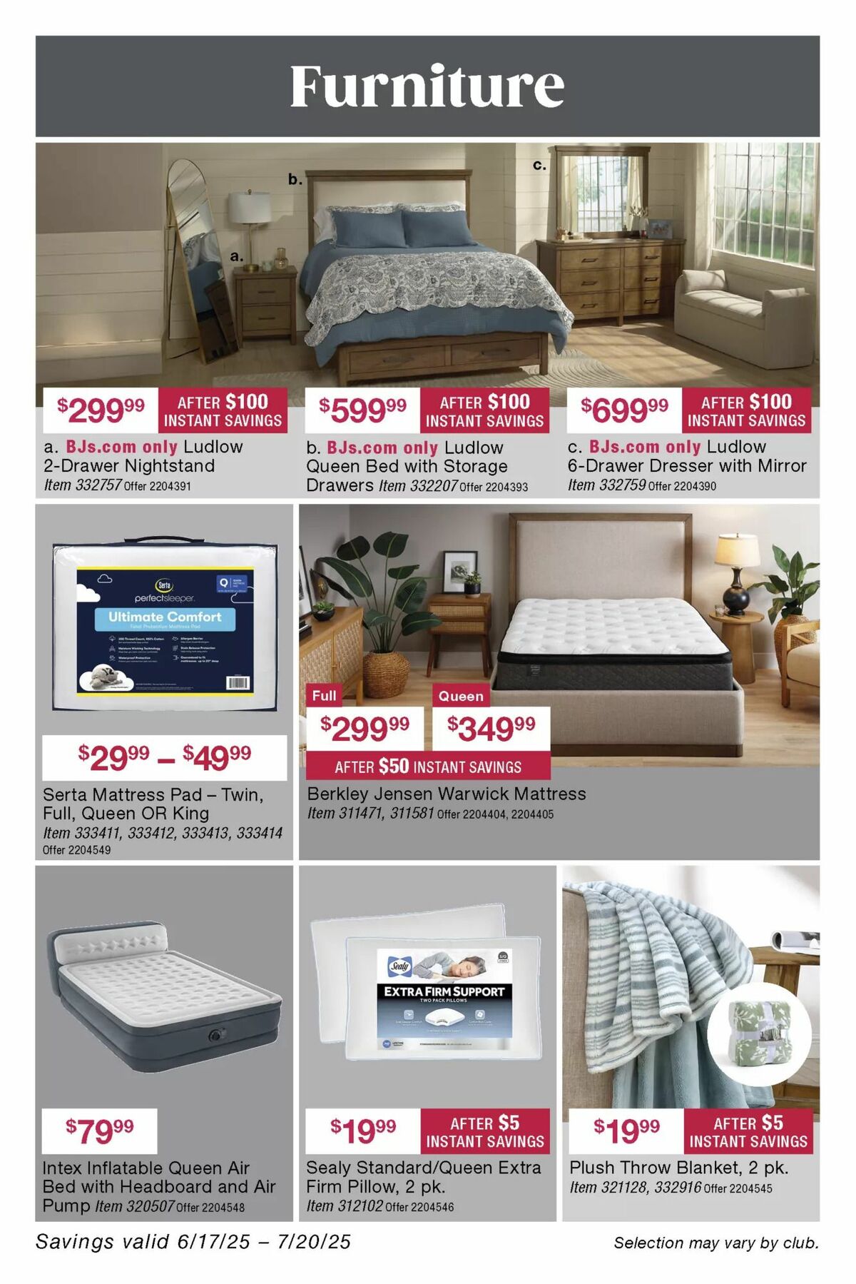 BJ's Wholesale Club Weekly Ad from June 27