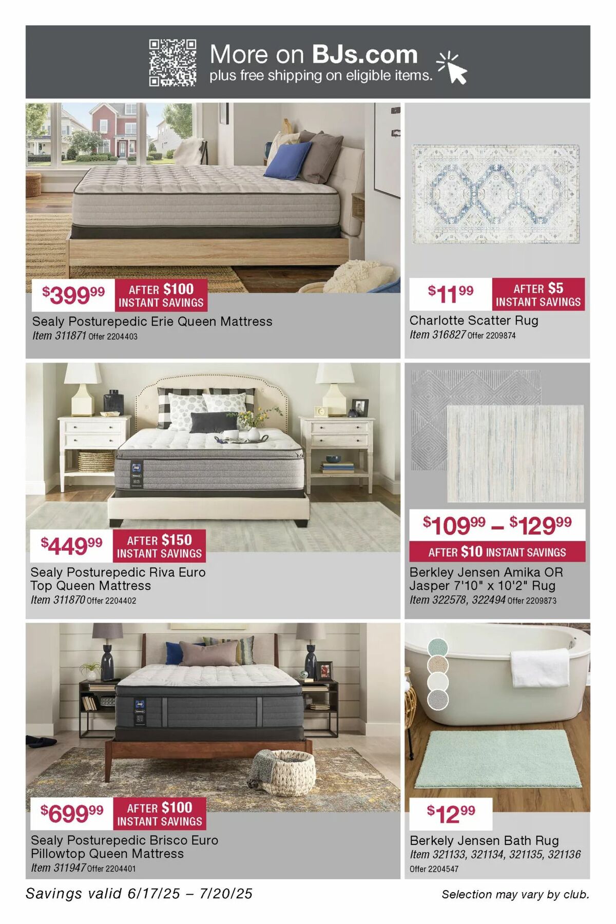 BJ's Wholesale Club Weekly Ad from June 27