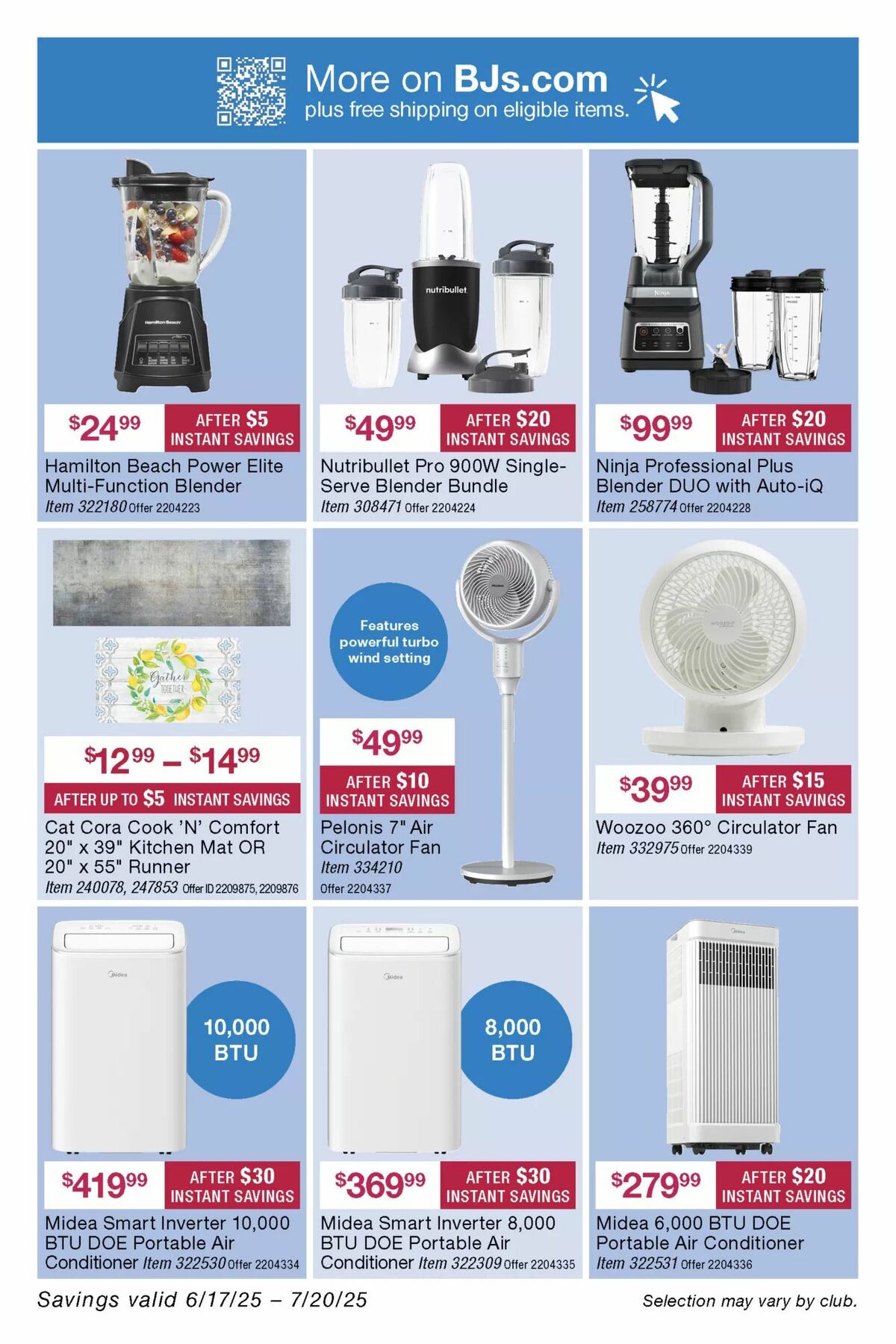 BJ's Wholesale Club Weekly Ad from June 27