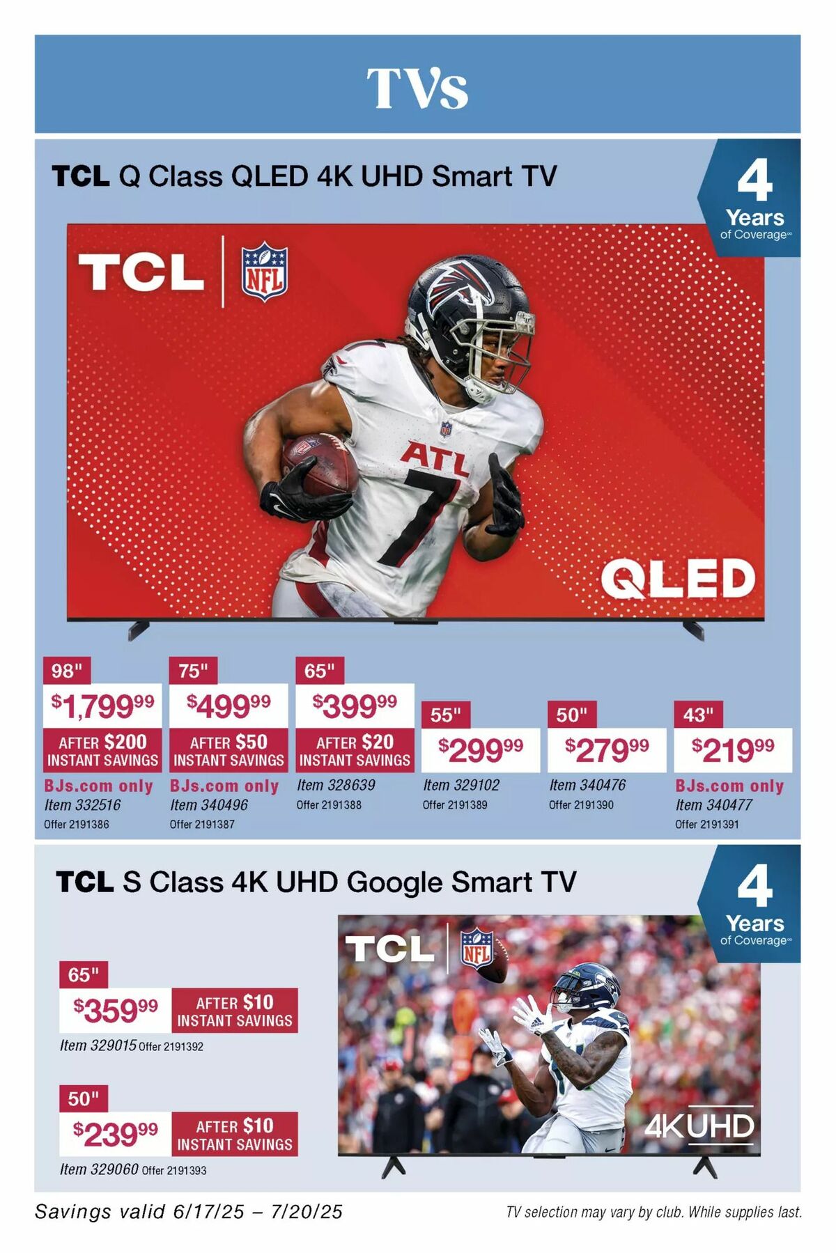 BJ's Wholesale Club Weekly Ad from June 27