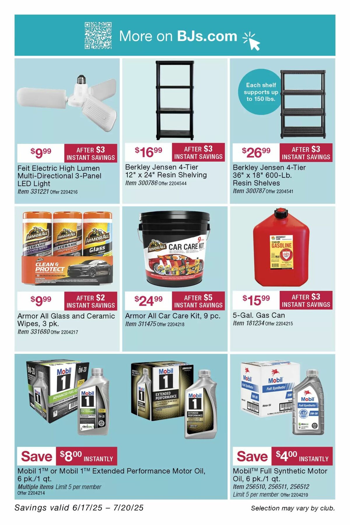 BJ's Wholesale Club Weekly Ad from June 27