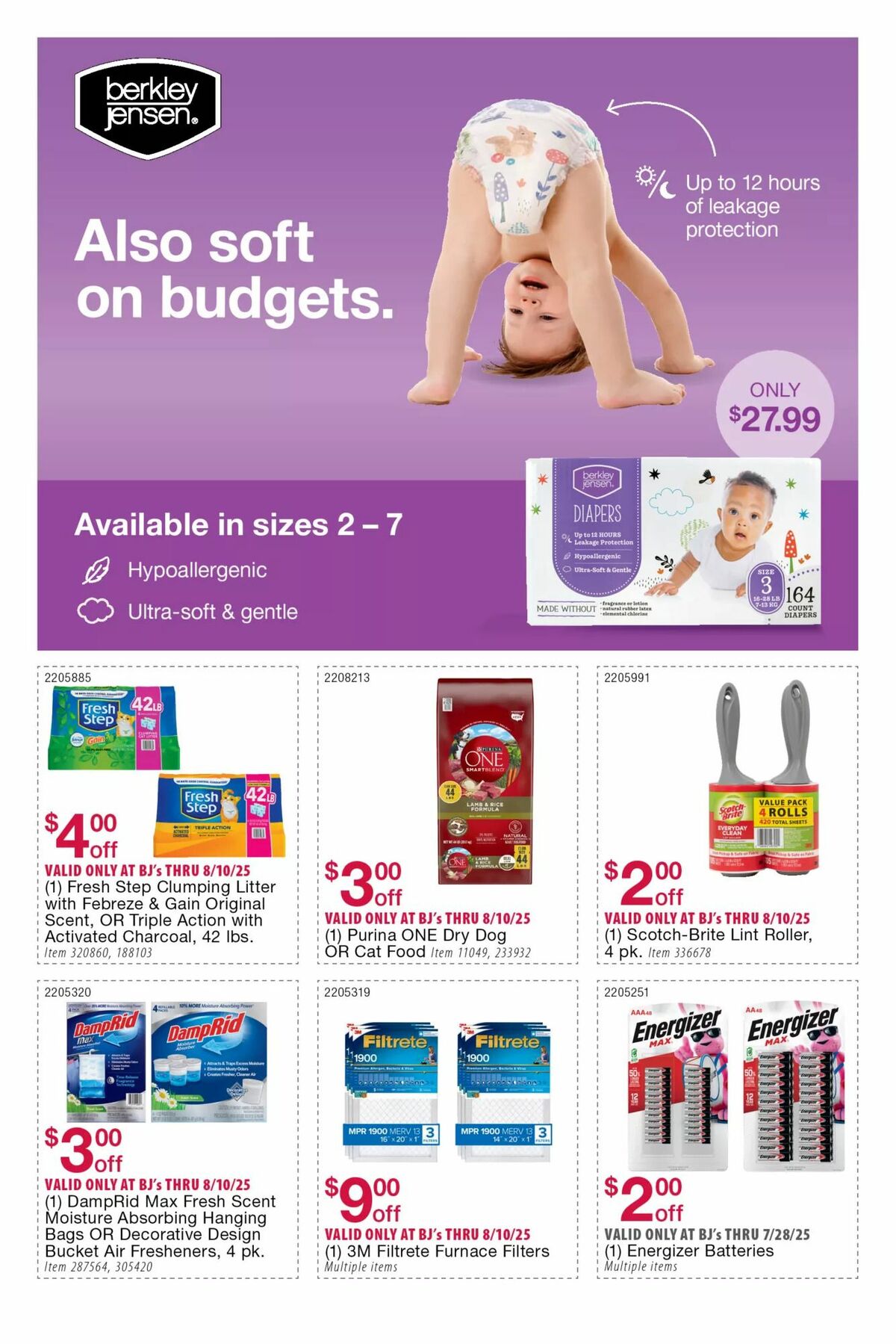 BJ's Wholesale Club Weekly Ad from July 15