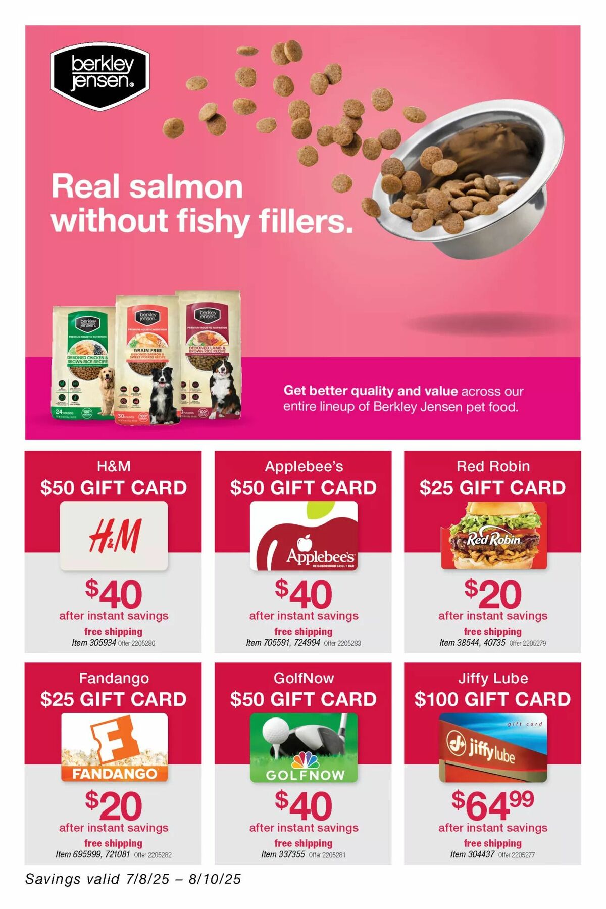 BJ's Wholesale Club Weekly Ad from July 15