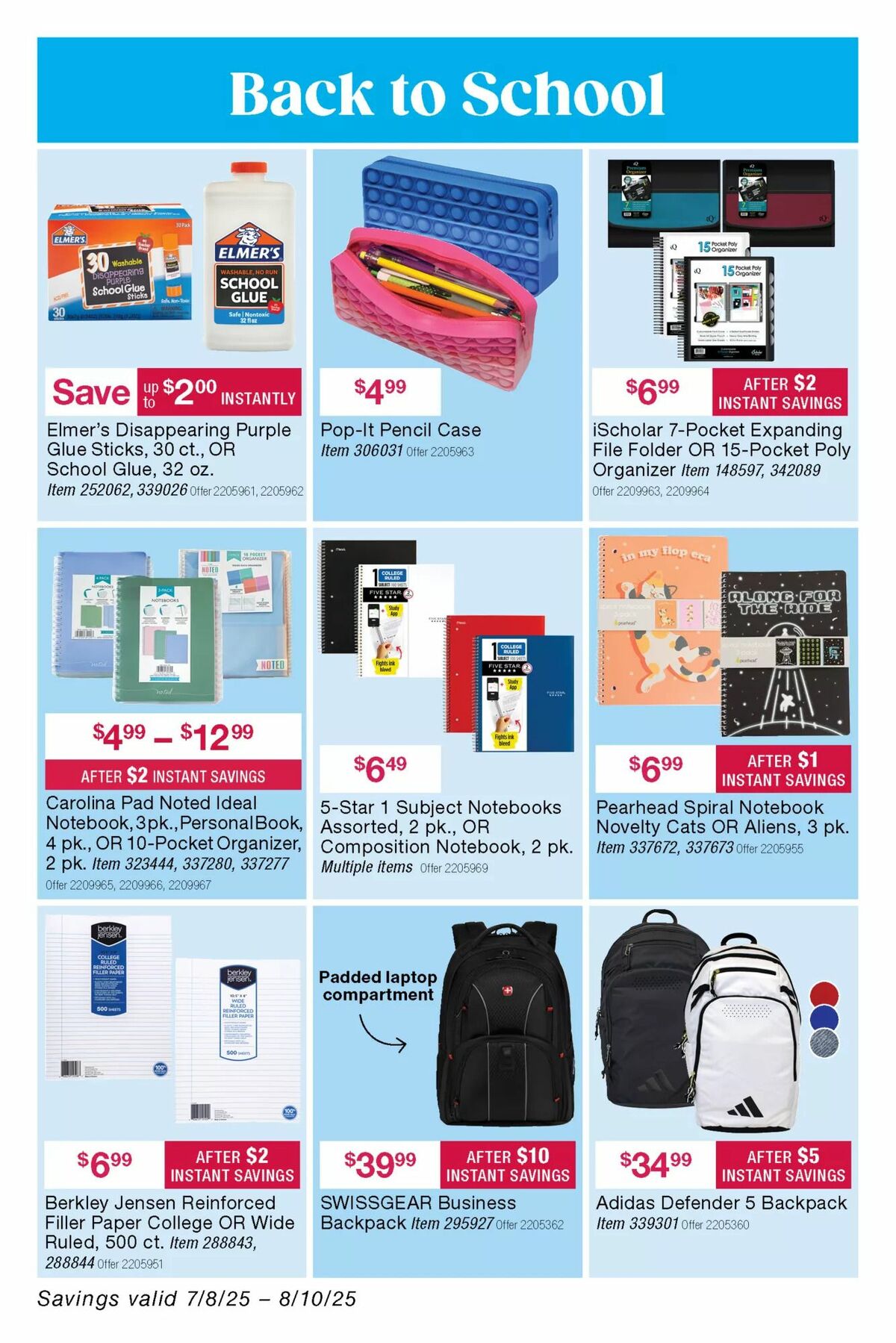 BJ's Wholesale Club Weekly Ad from July 15