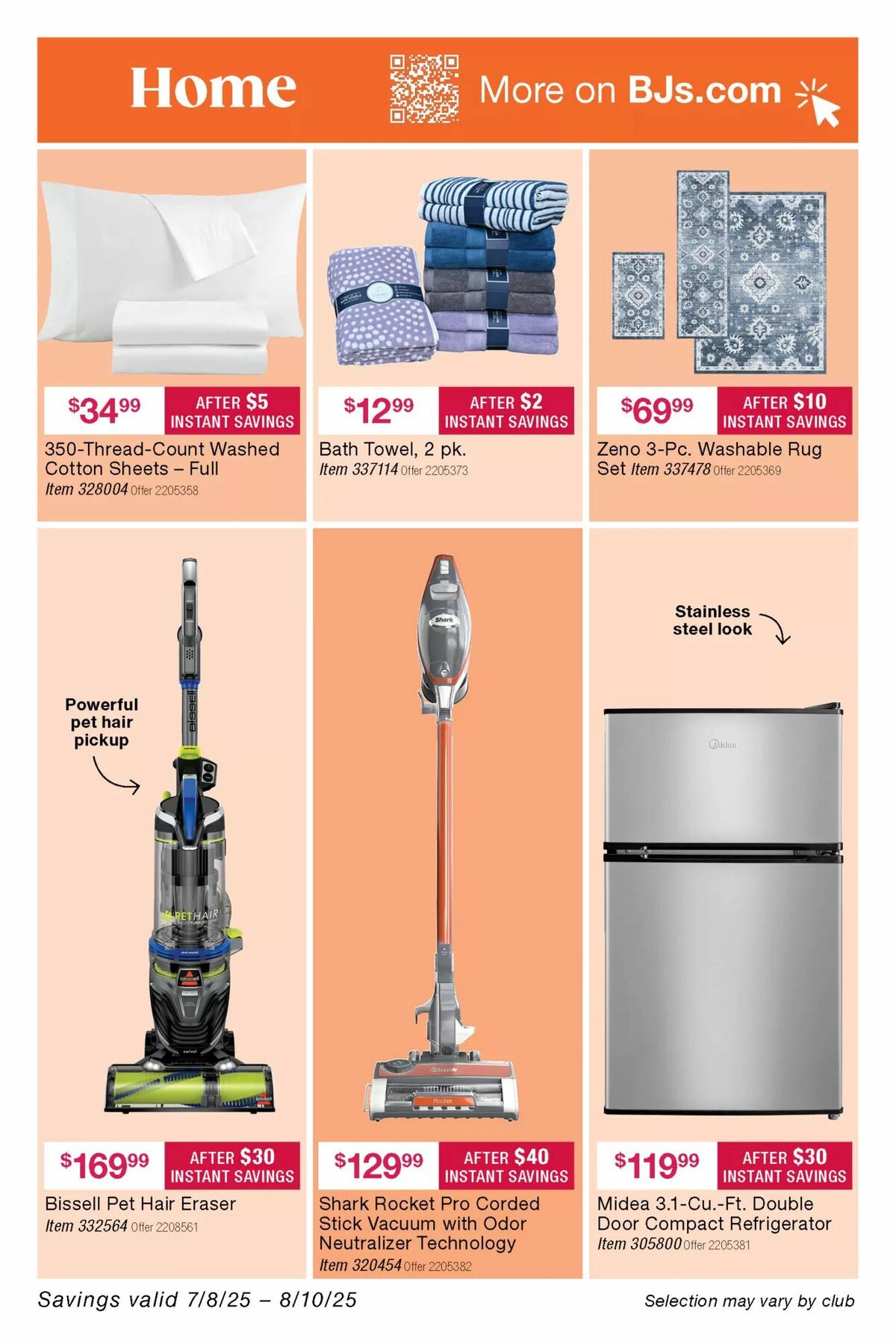 BJ's Wholesale Club Weekly Ad from July 15