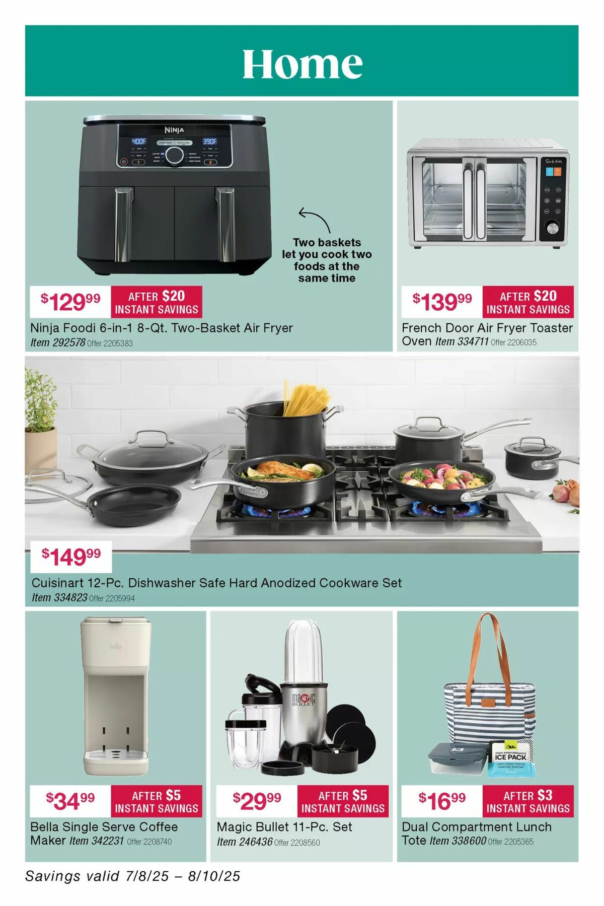 BJ's Wholesale Club Weekly Ad from July 15