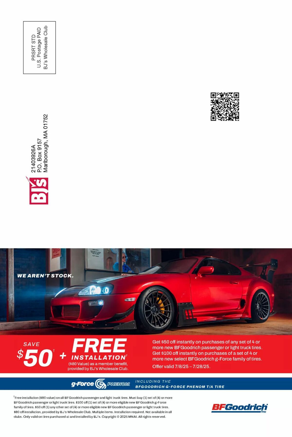 BJ's Wholesale Club Weekly Ad from July 15