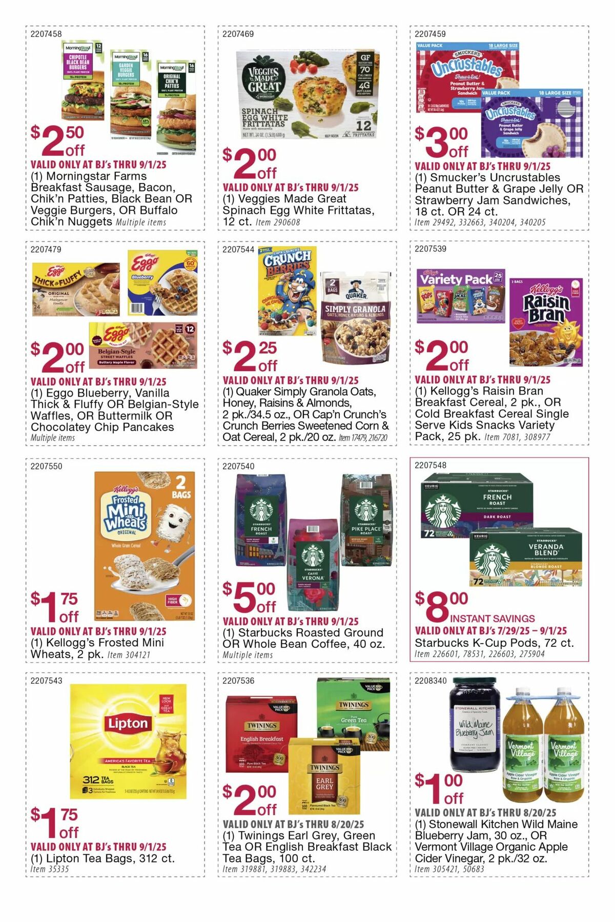 BJ's Wholesale Club Weekly Ad from August 6