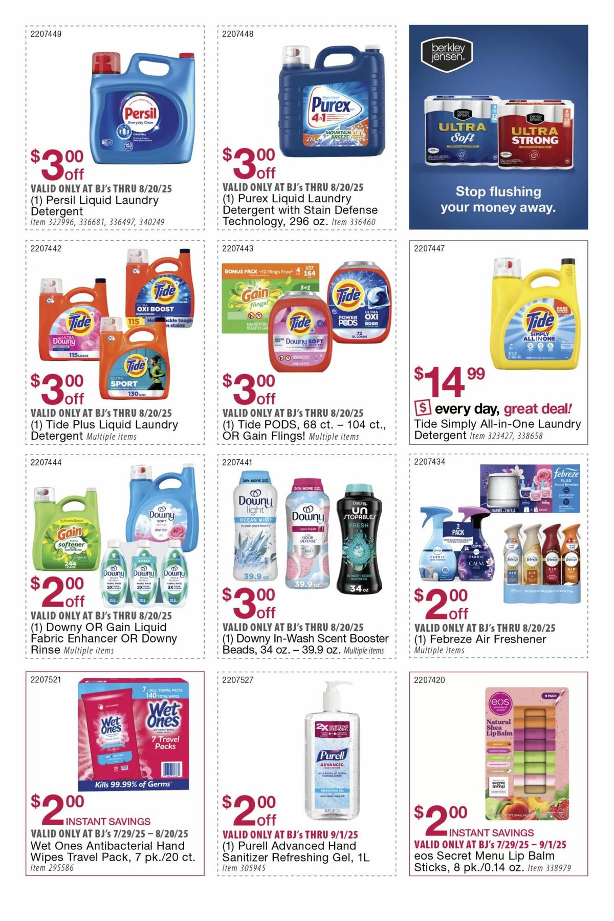 BJ's Wholesale Club Weekly Ad from August 6
