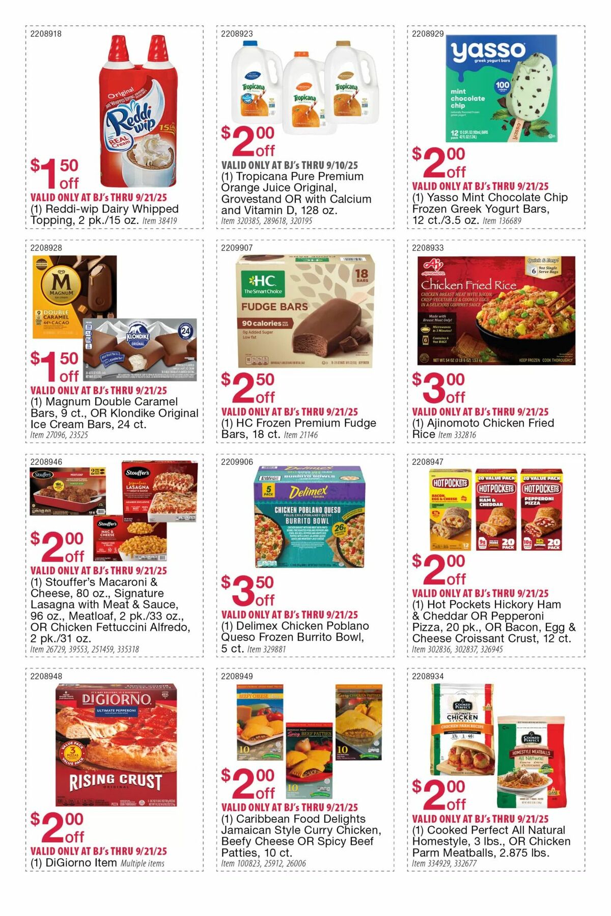 BJ's Wholesale Club Weekly Ad from August 19