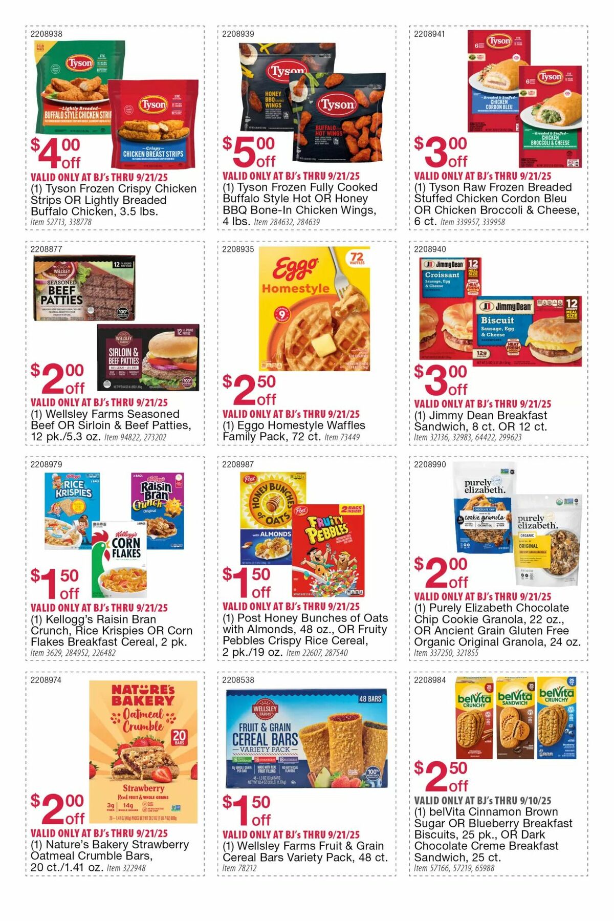 BJ's Wholesale Club Weekly Ad from August 19