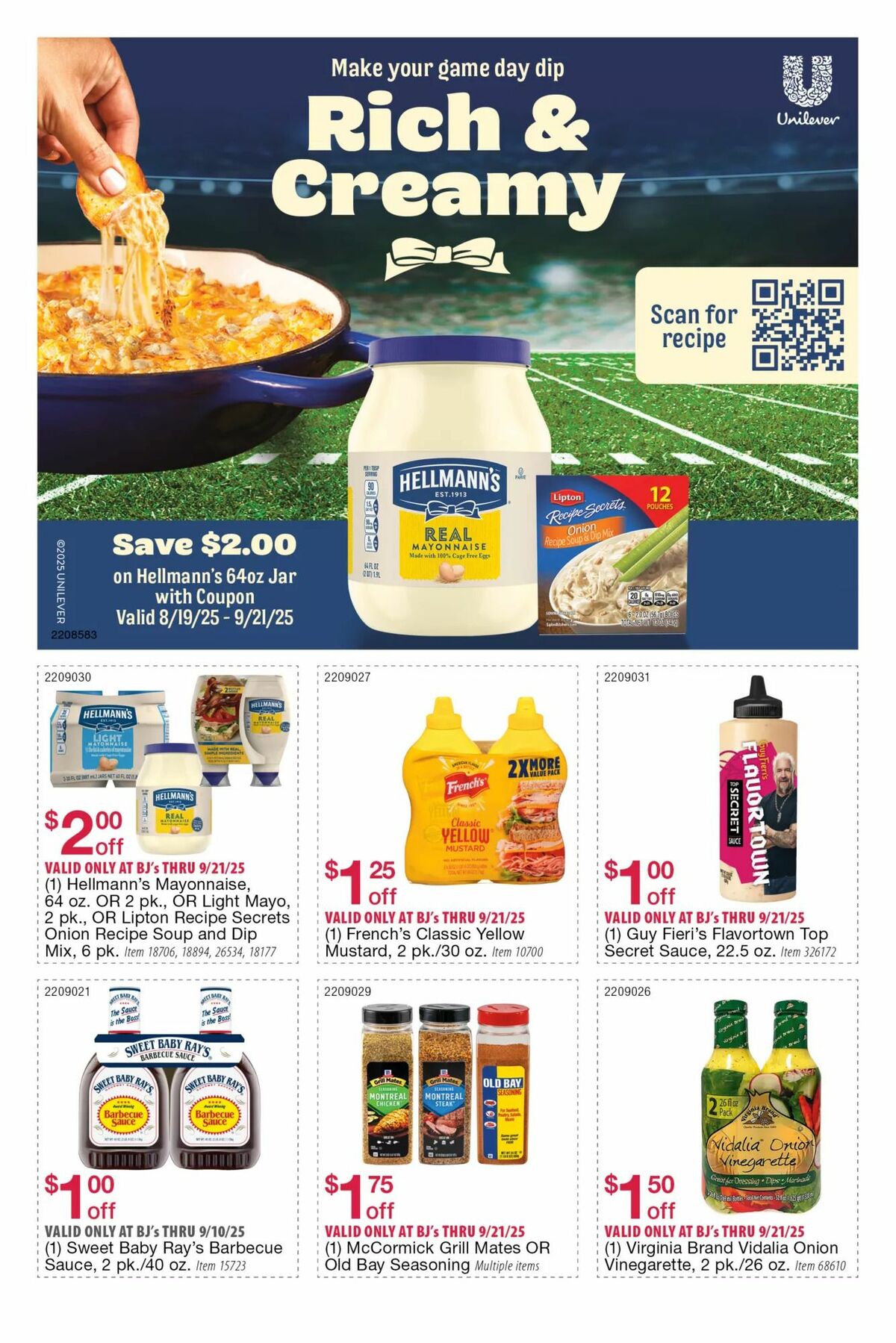 BJ's Wholesale Club Weekly Ad from August 19