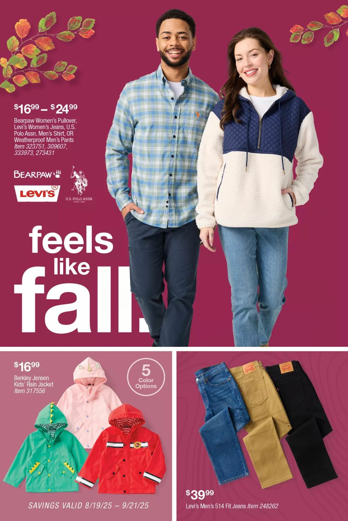 BJ's Wholesale Club Weekly Ad from August 19