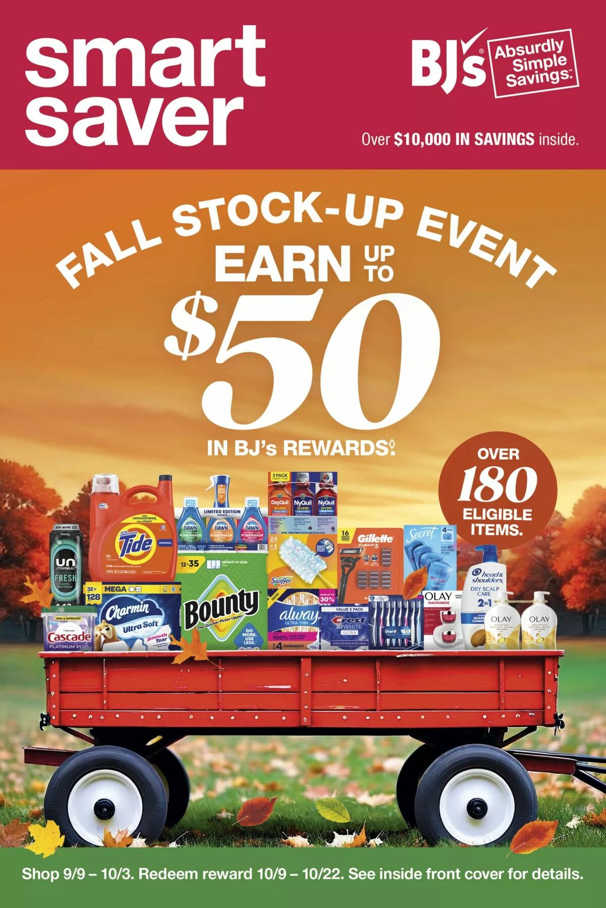 BJ's Wholesale Club Weekly Ad from September 9