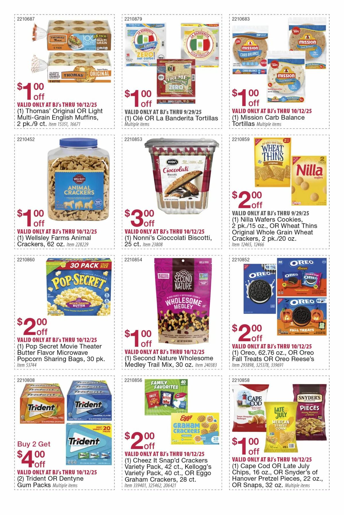BJ's Wholesale Club Weekly Ad from September 9