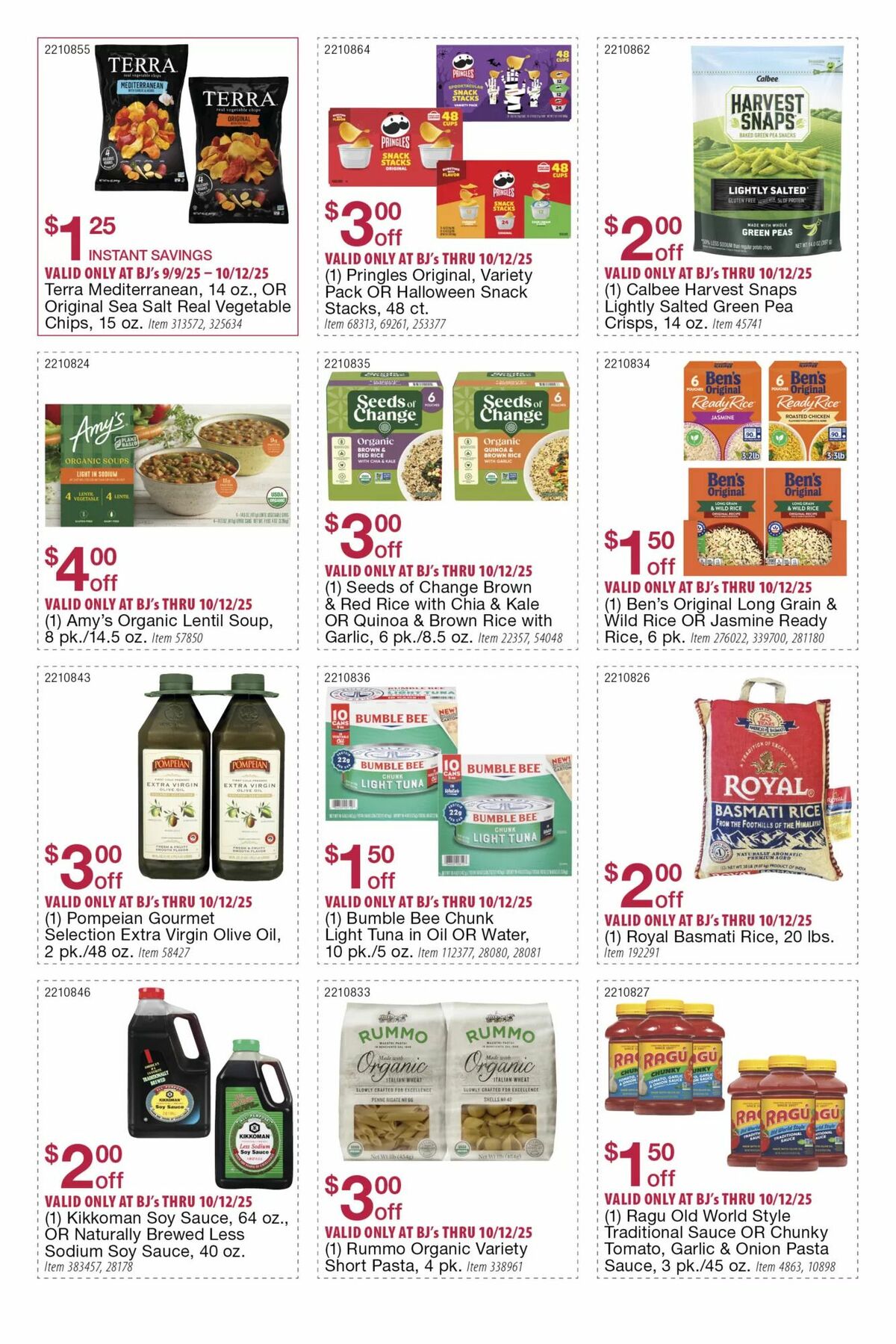 BJ's Wholesale Club Weekly Ad from September 9