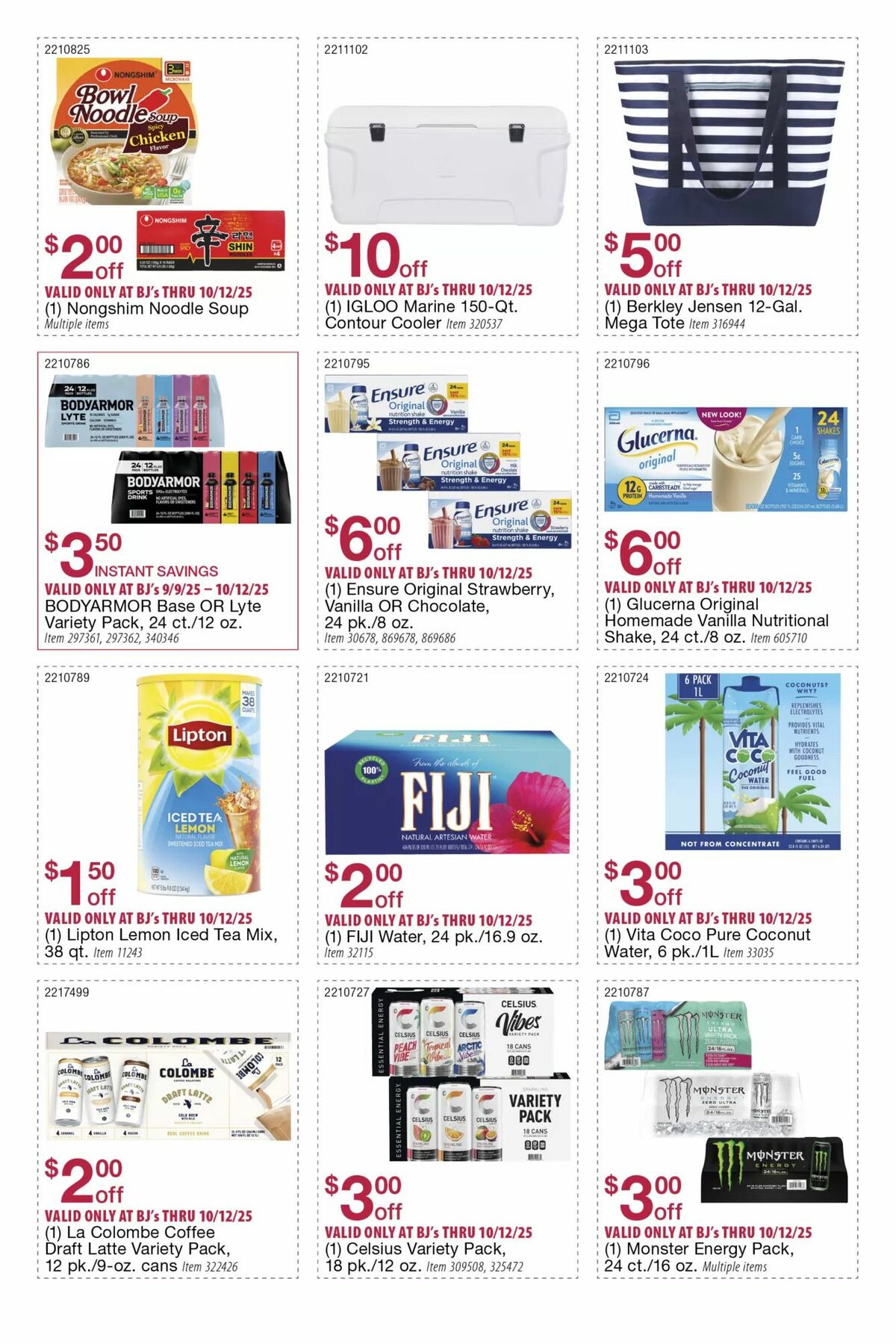 BJ's Wholesale Club Weekly Ad from September 9
