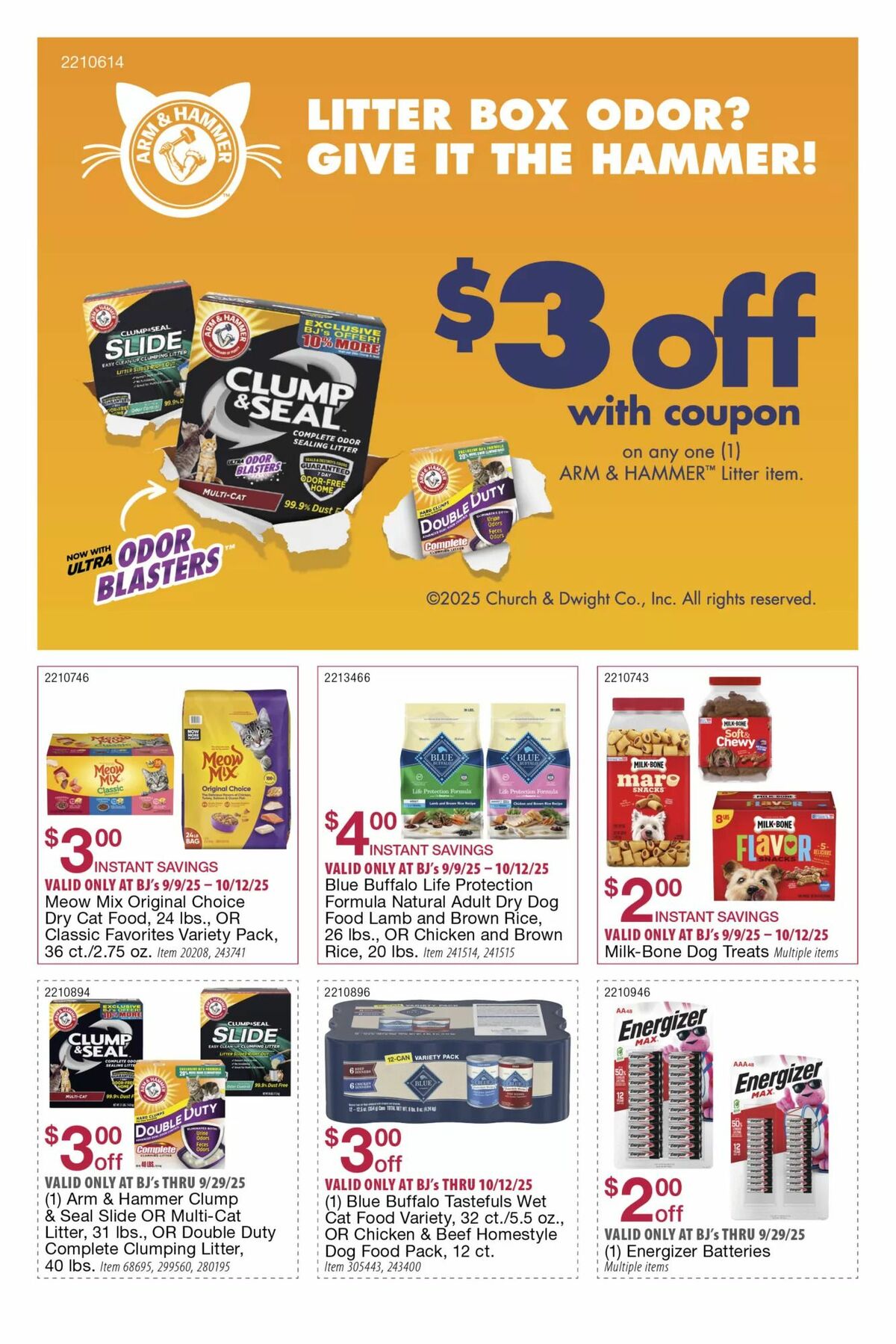BJ's Wholesale Club Weekly Ad from September 9