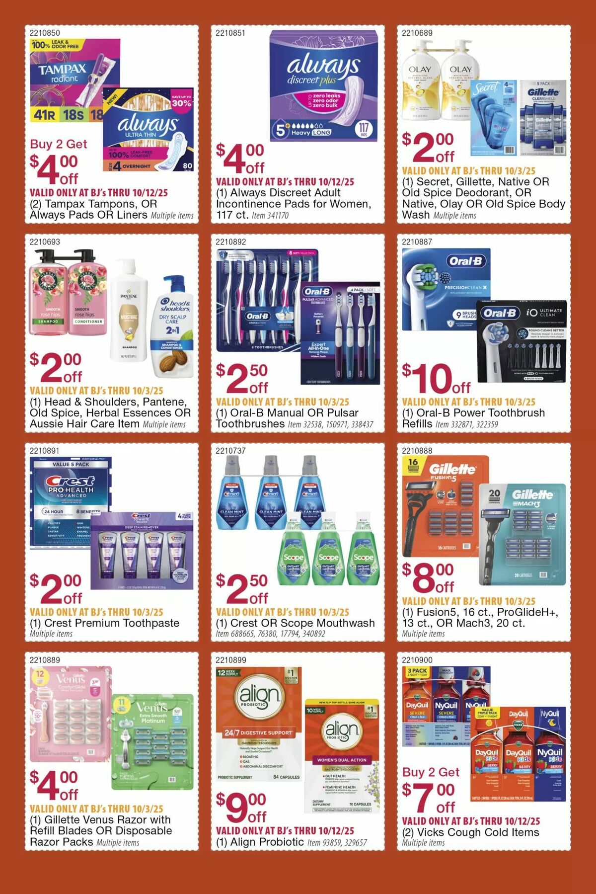 BJ's Wholesale Club Weekly Ad from September 9