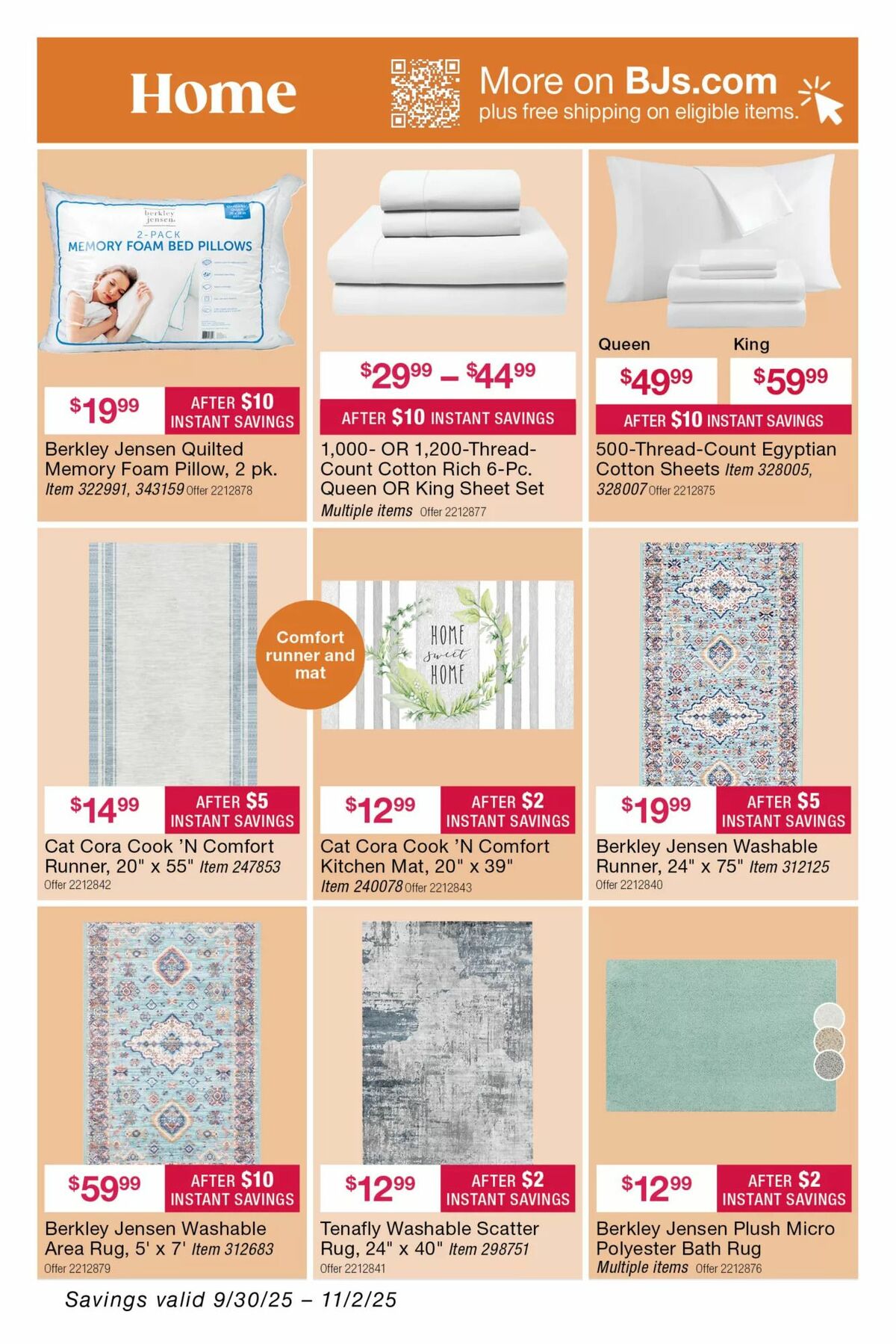 BJ's Wholesale Club Weekly Ad from September 30