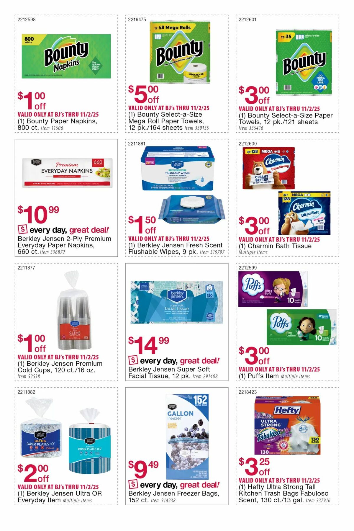 BJ's Wholesale Club Weekly Ad from September 30