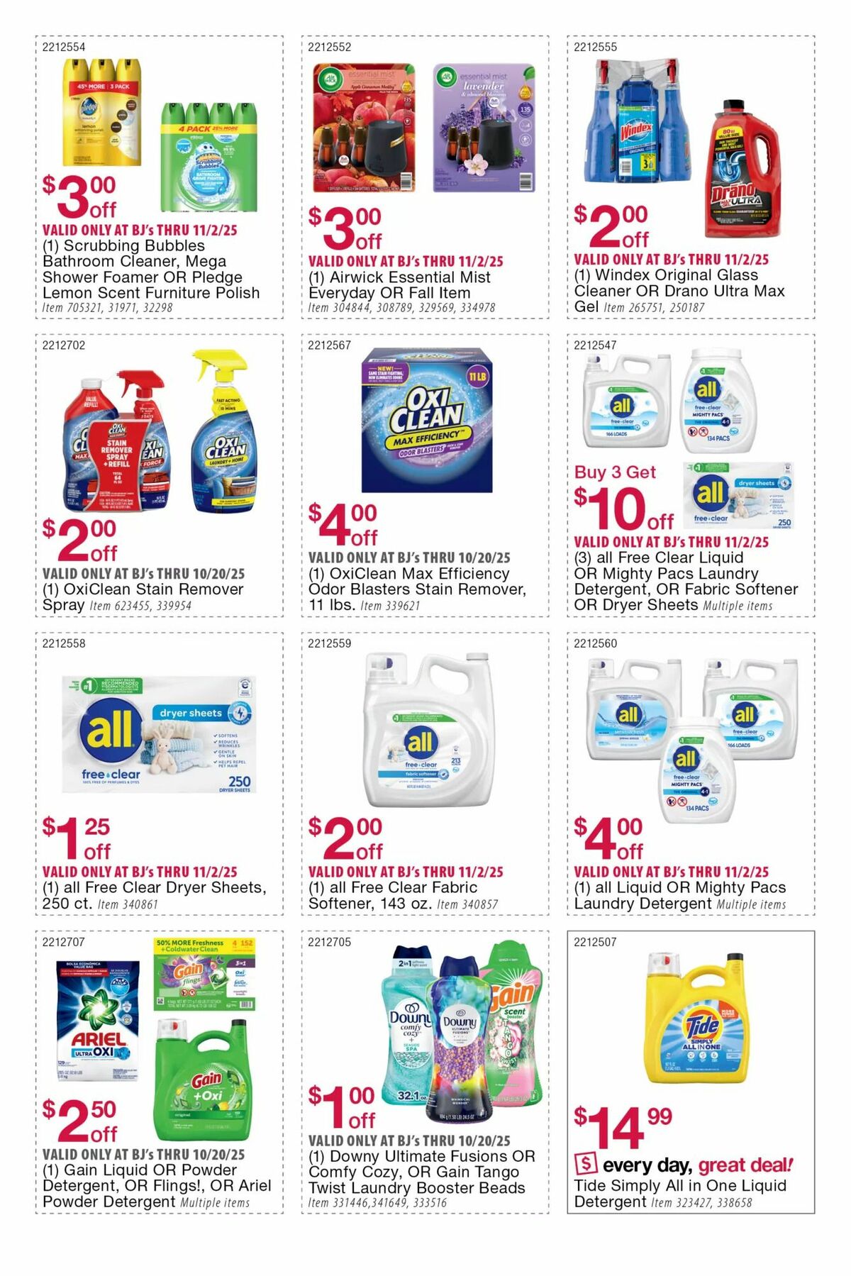 BJ's Wholesale Club Weekly Ad from September 30