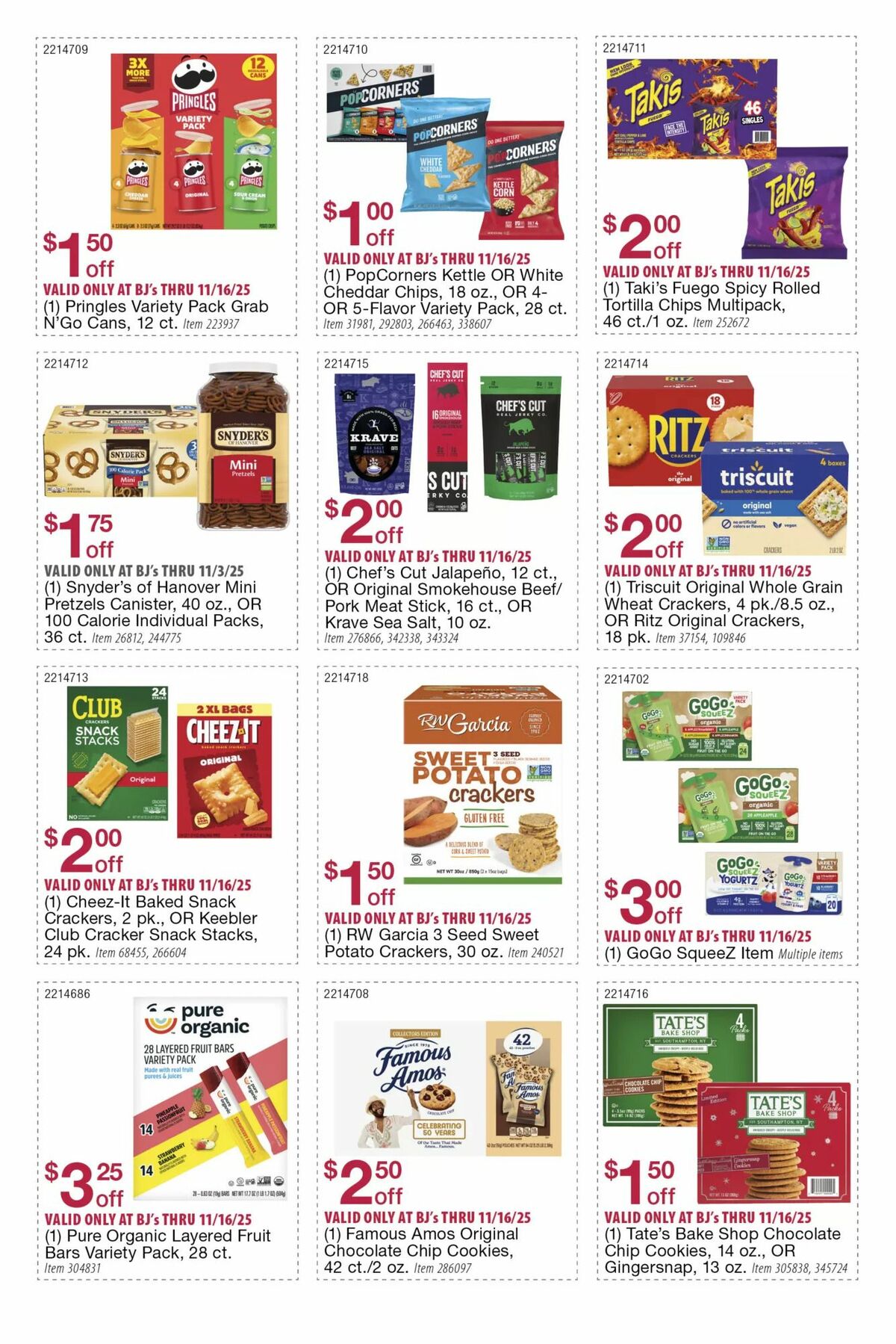 BJ's Wholesale Club Weekly Ad from October 28