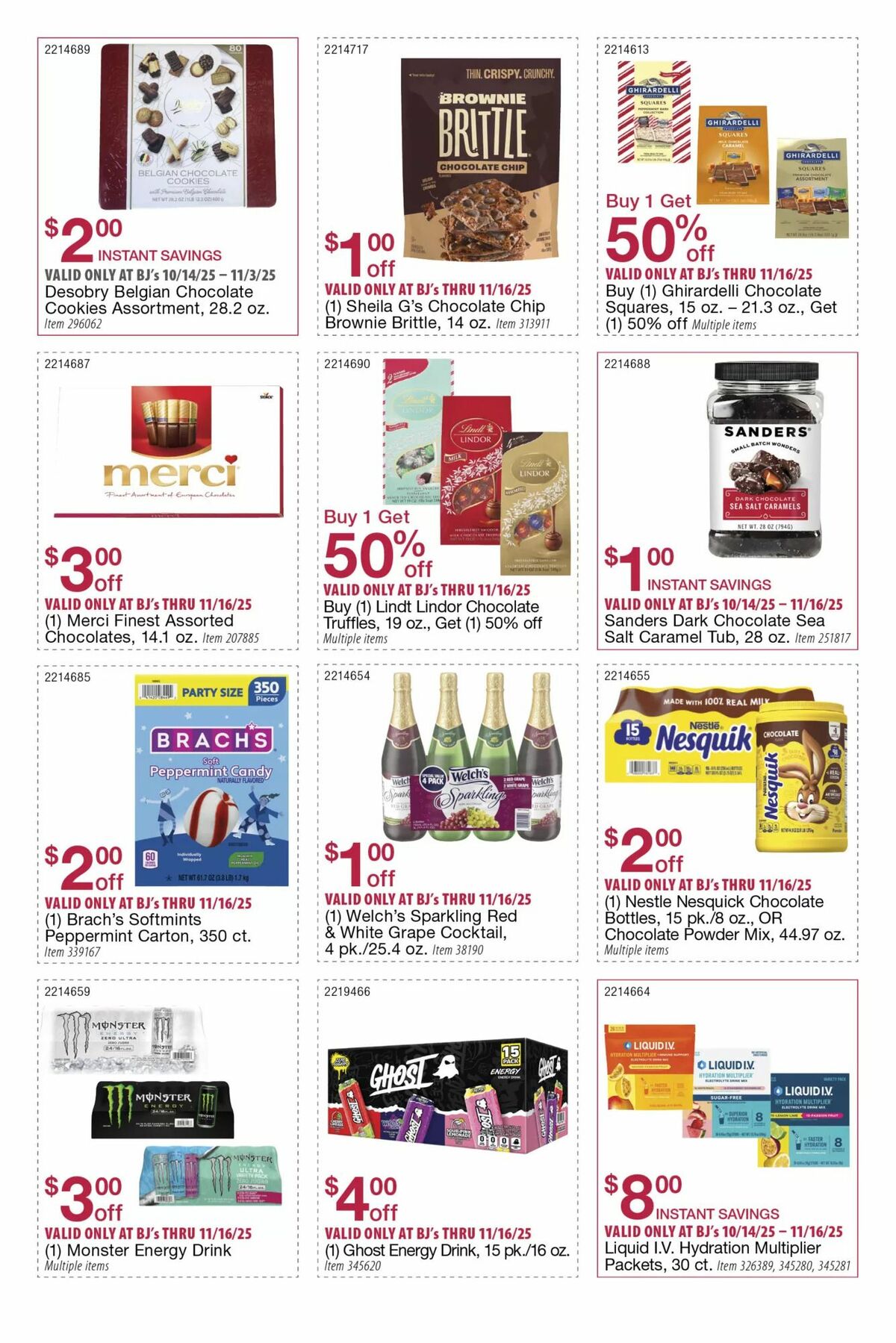 BJ's Wholesale Club Weekly Ad from October 28