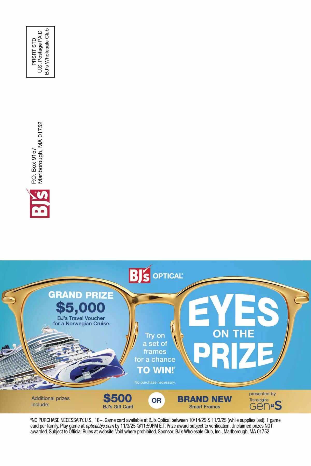 BJ's Wholesale Club Weekly Ad from October 28