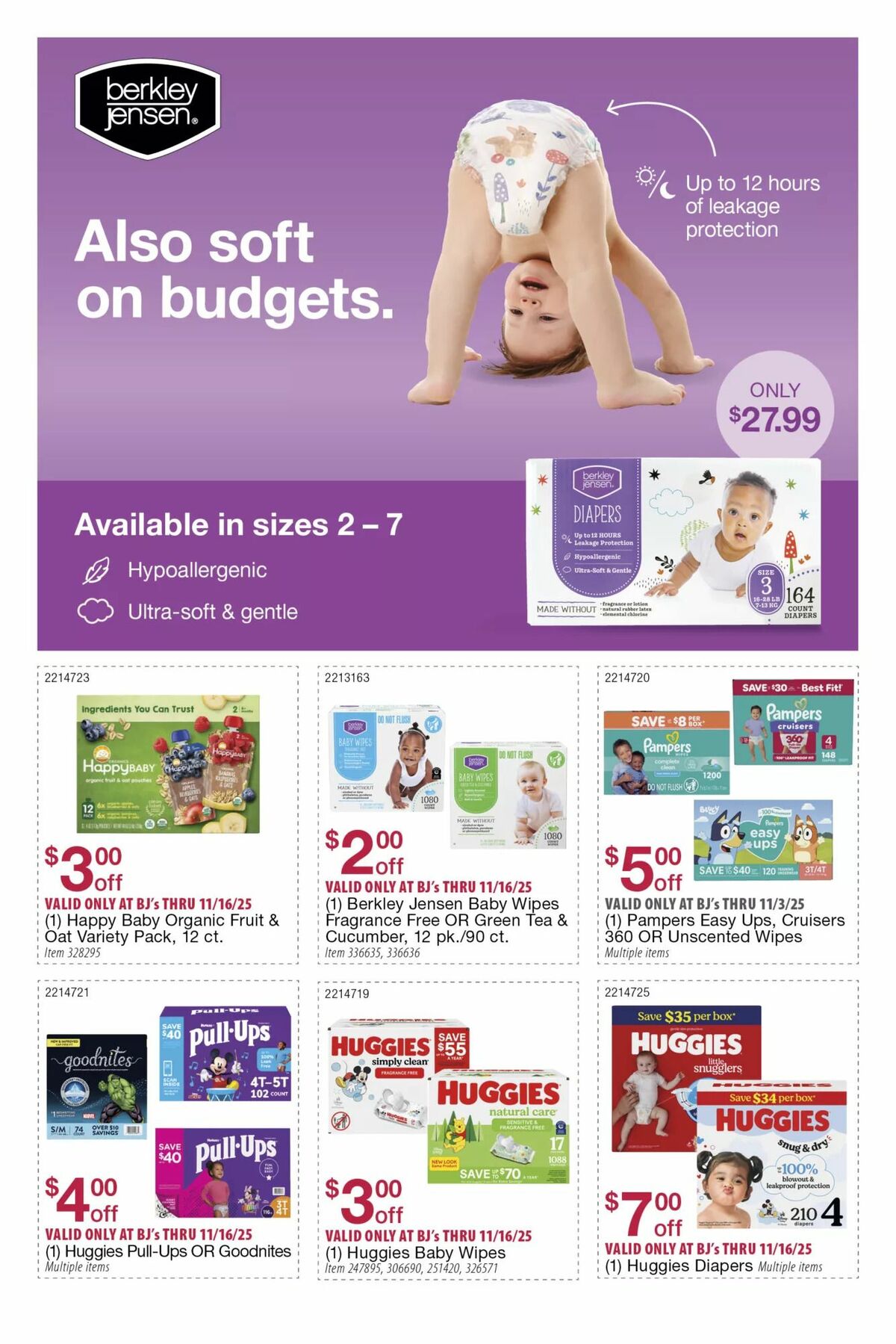 BJ's Wholesale Club Weekly Ad from October 28