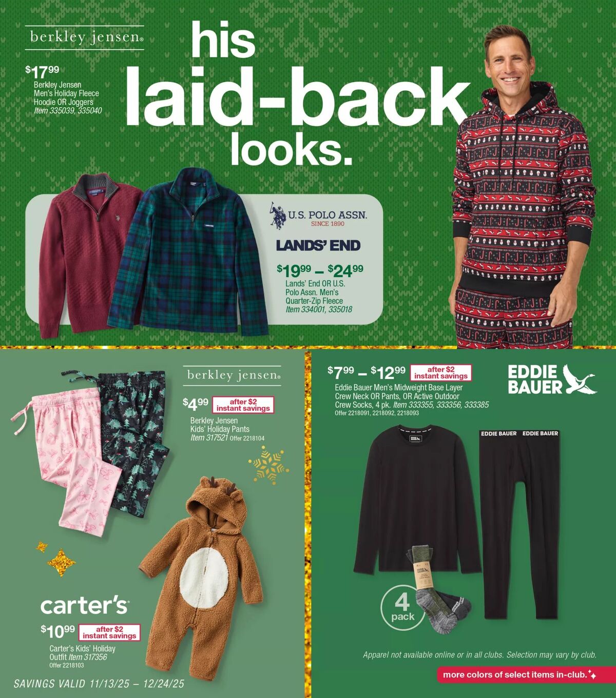 BJ's Wholesale Club Weekly Ad from November 13