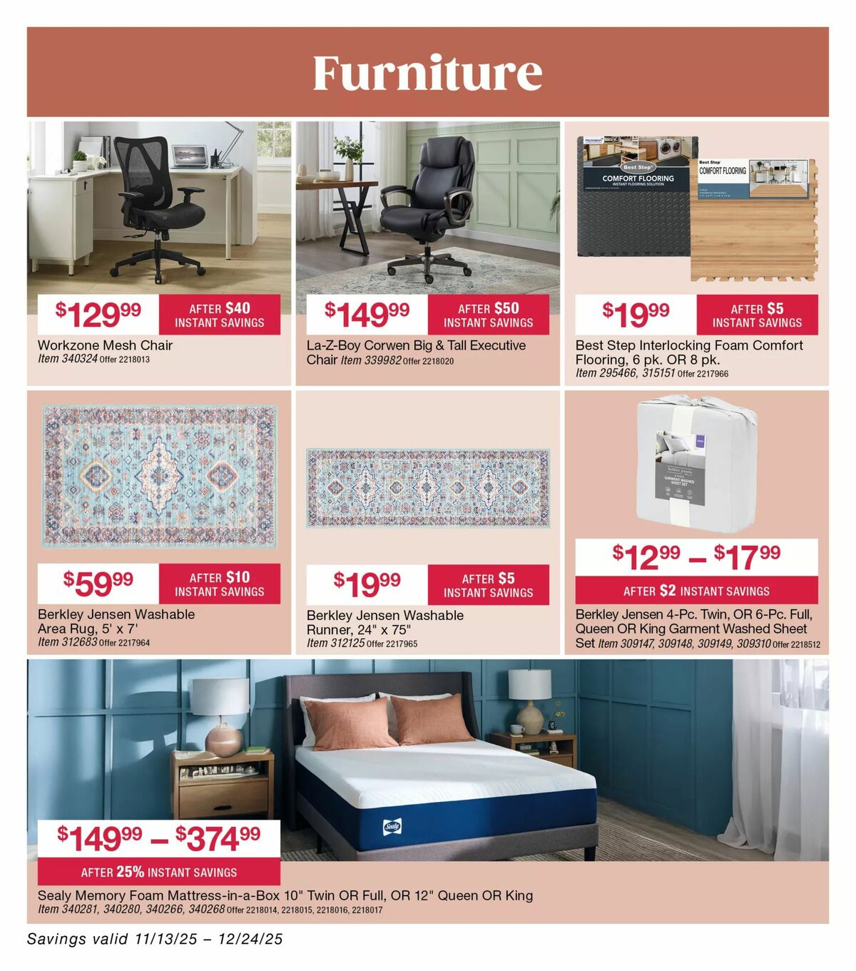 BJ's Wholesale Club Weekly Ad from November 13