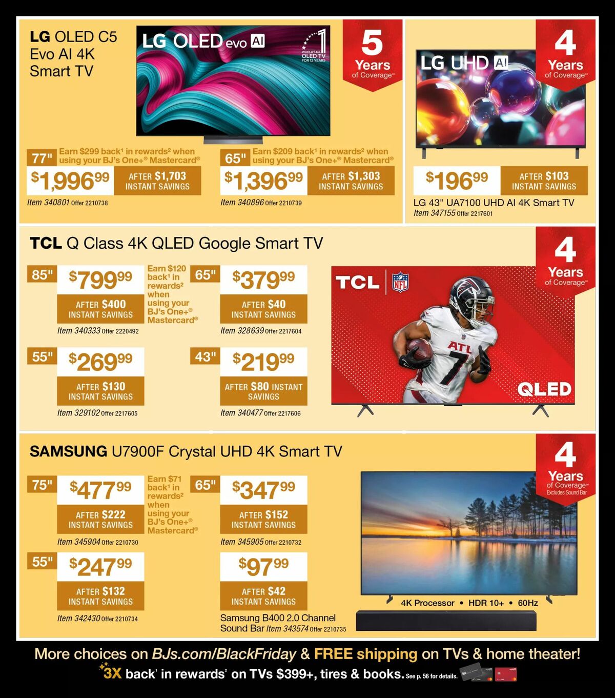 BJ's Wholesale Club Weekly Ad from November 13