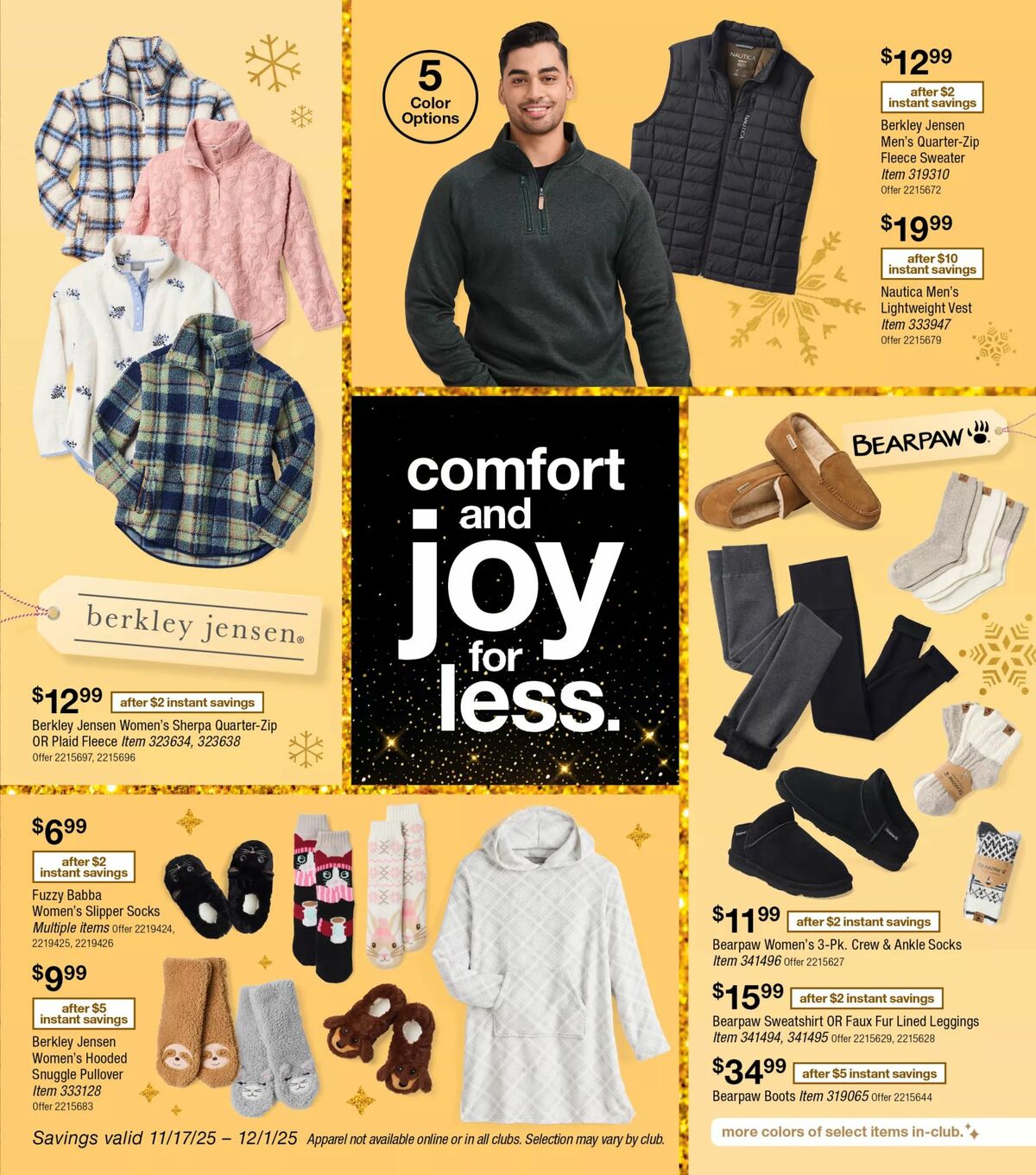 BJ's Wholesale Club Weekly Ad from November 13