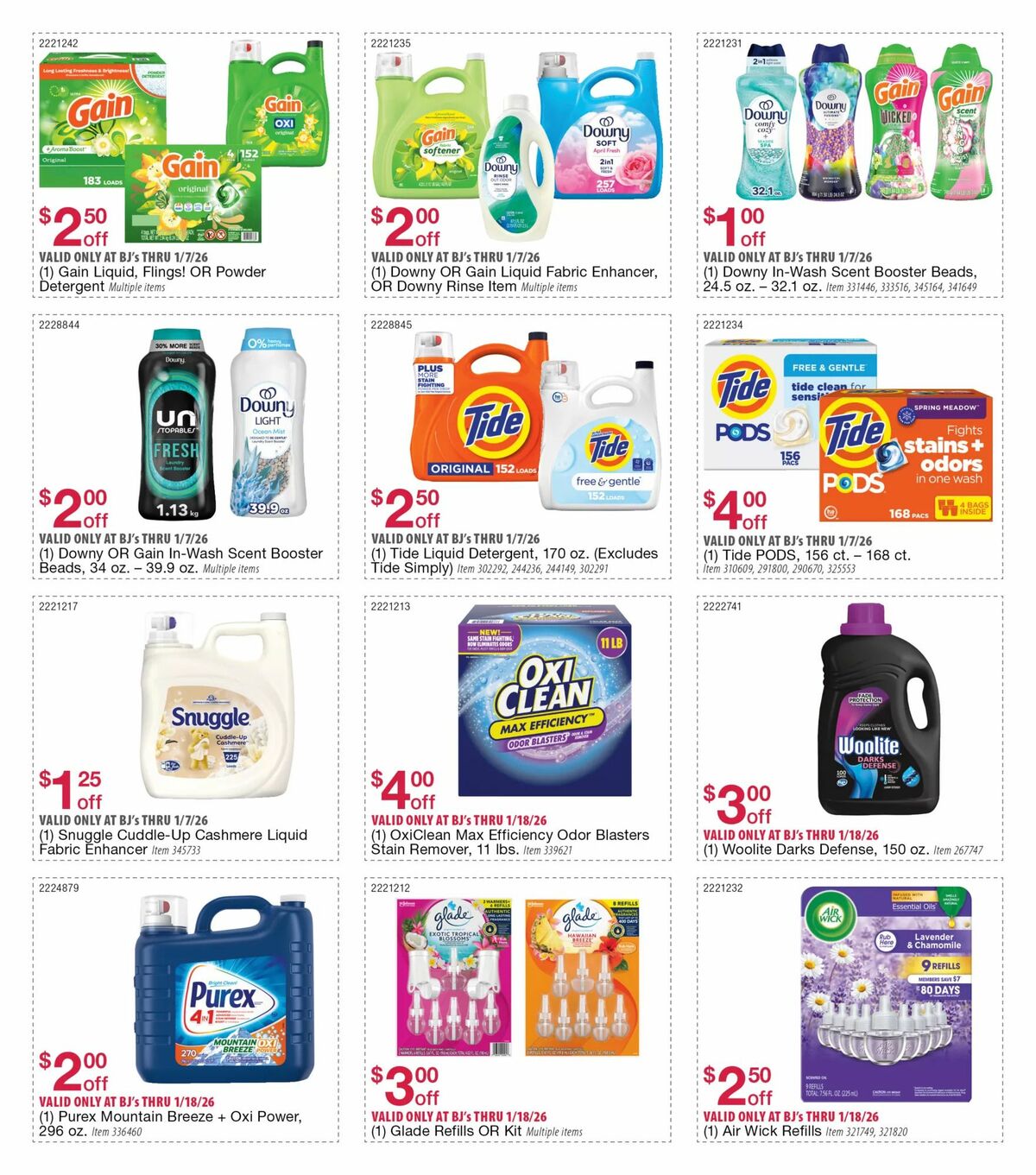 BJ's Wholesale Club Weekly Ad from December 22