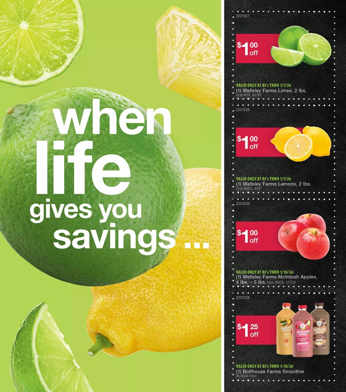 BJ's Wholesale Club Weekly Ad from December 22