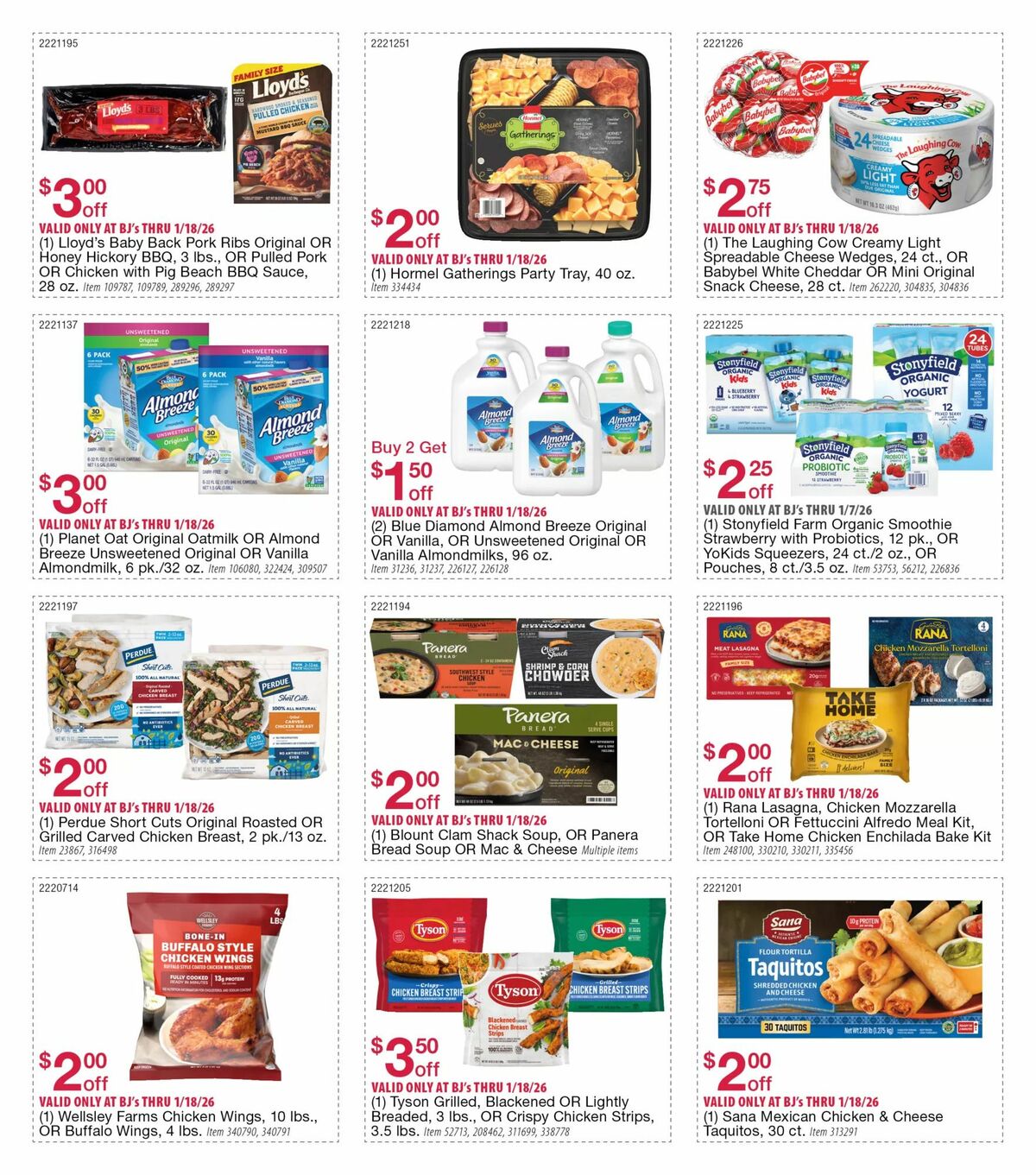 BJ's Wholesale Club Weekly Ad from December 22