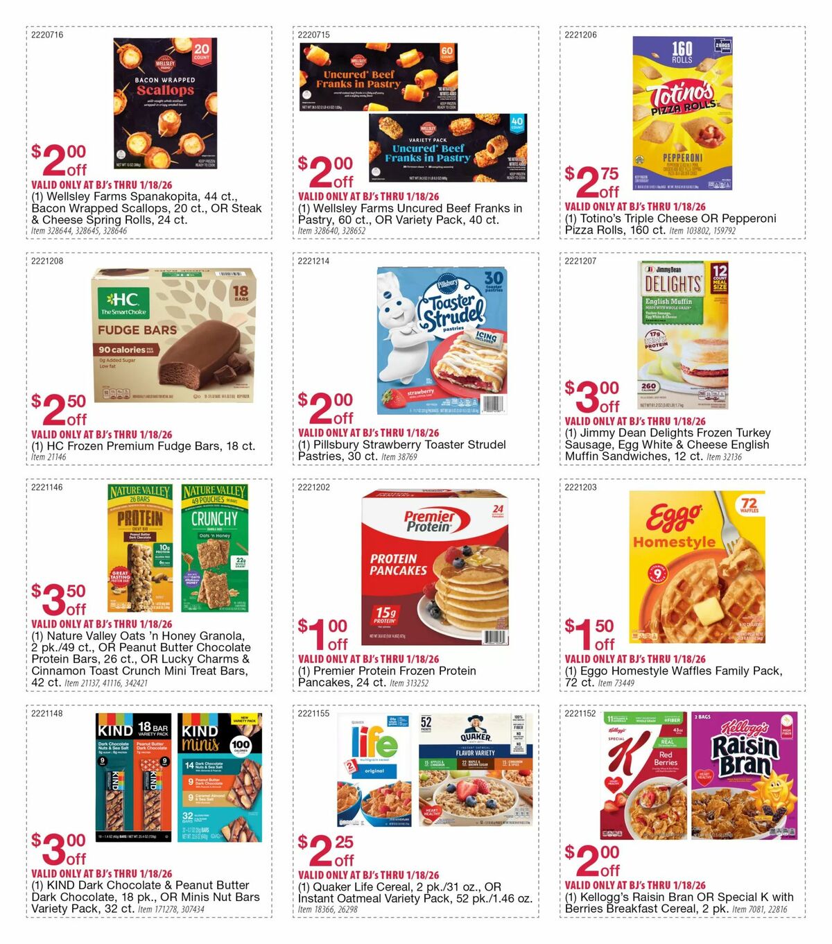BJ's Wholesale Club Weekly Ad from December 22