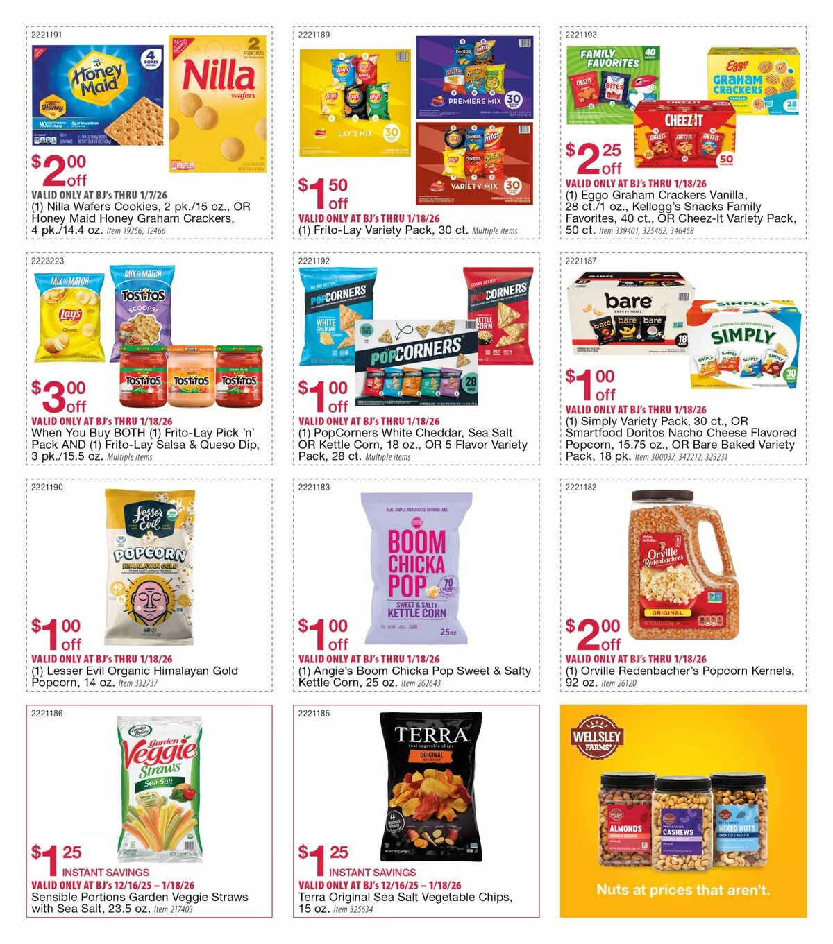 BJ's Wholesale Club Weekly Ad from December 22