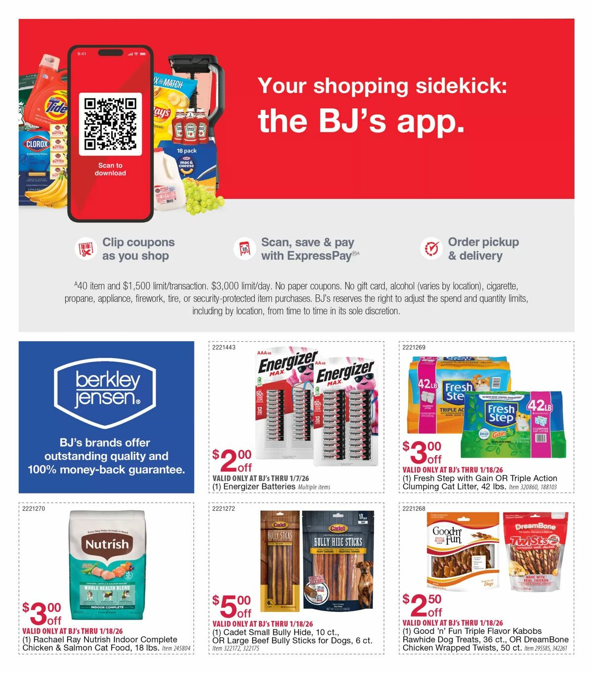 BJ's Wholesale Club Weekly Ad from December 22
