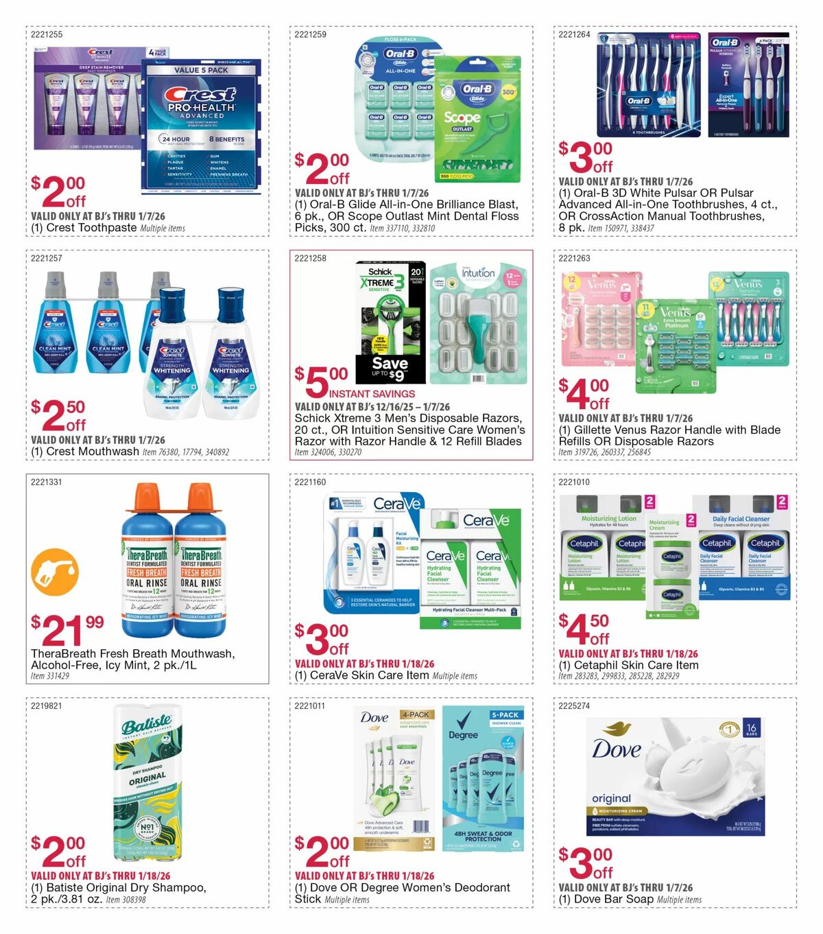 BJ's Wholesale Club Weekly Ad from December 22