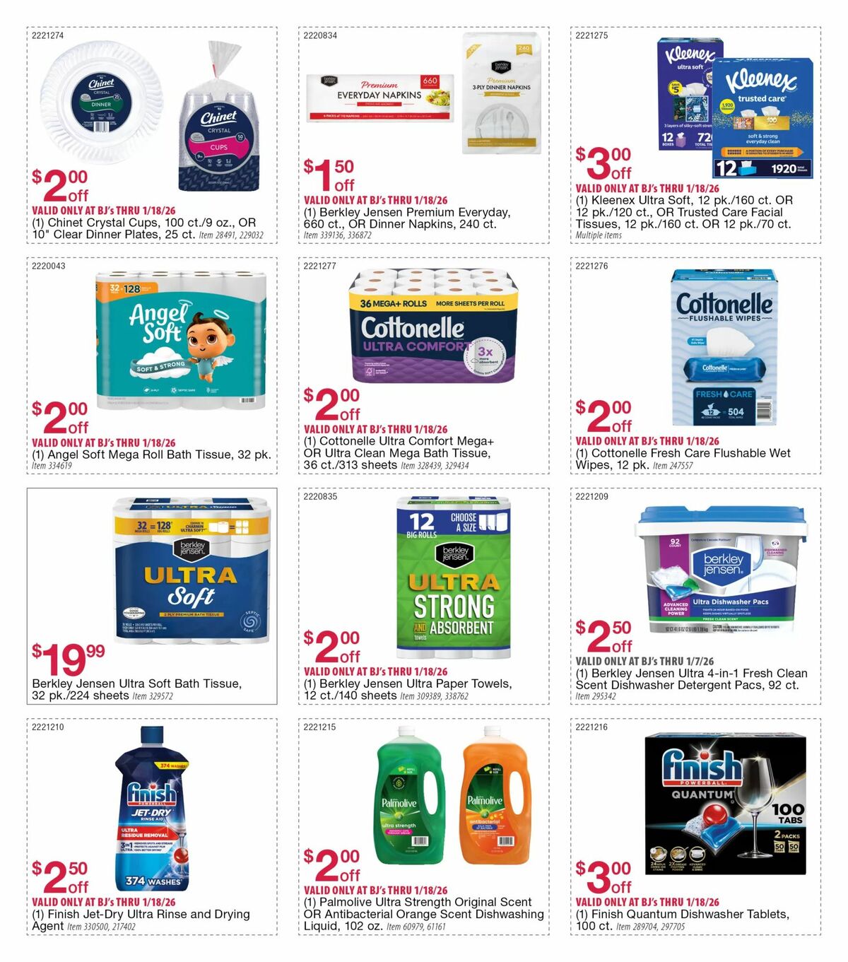 BJ's Wholesale Club Weekly Ad from December 22