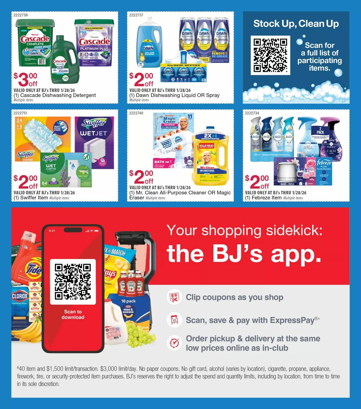 BJ's Wholesale Club Weekly Ad from January 12