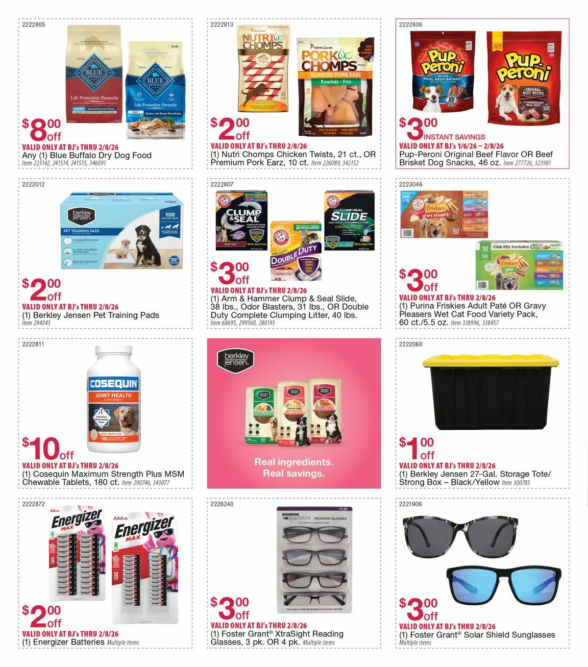 BJ's Wholesale Club Weekly Ad from January 12
