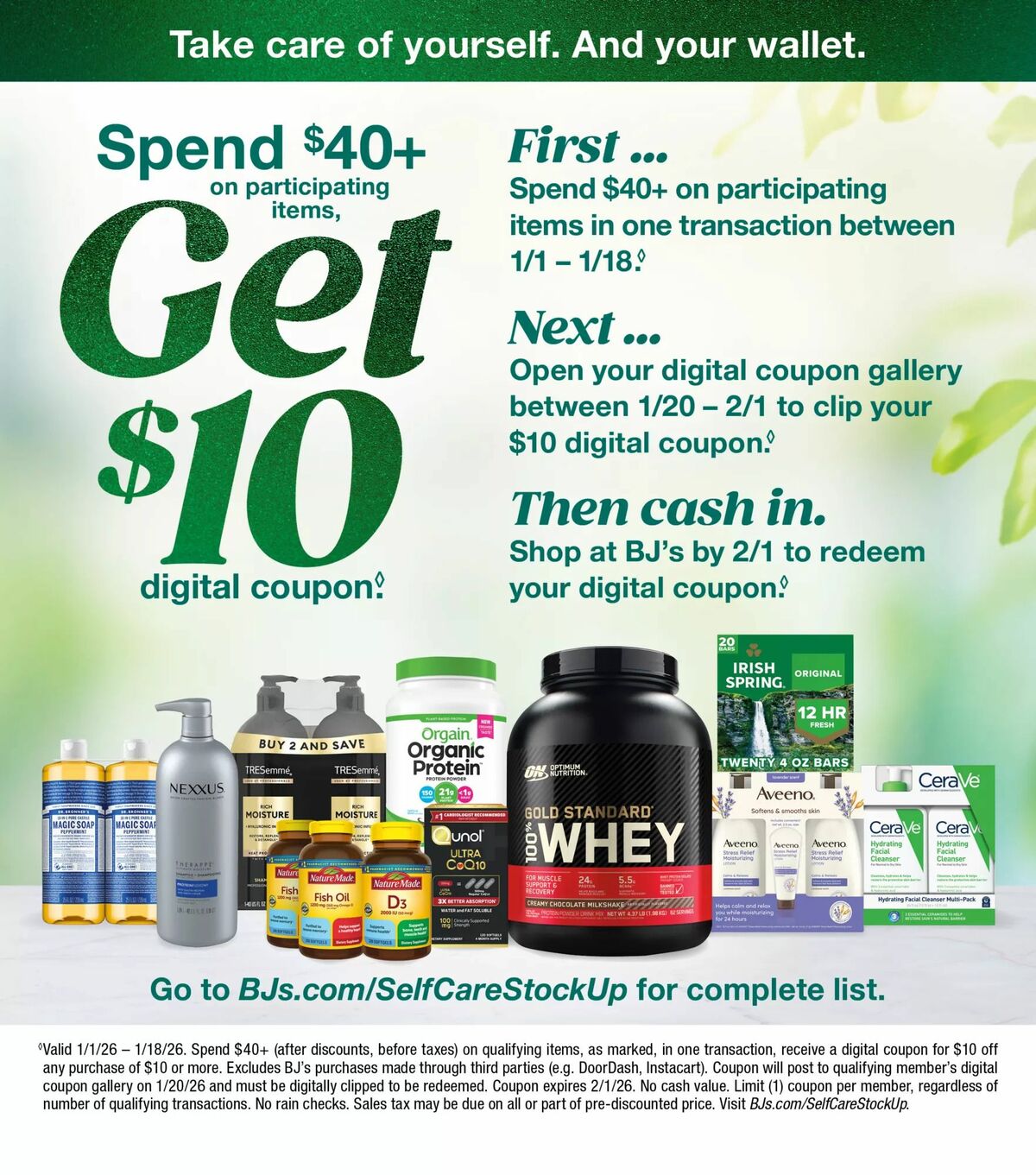 BJ's Wholesale Club Weekly Ad from January 12